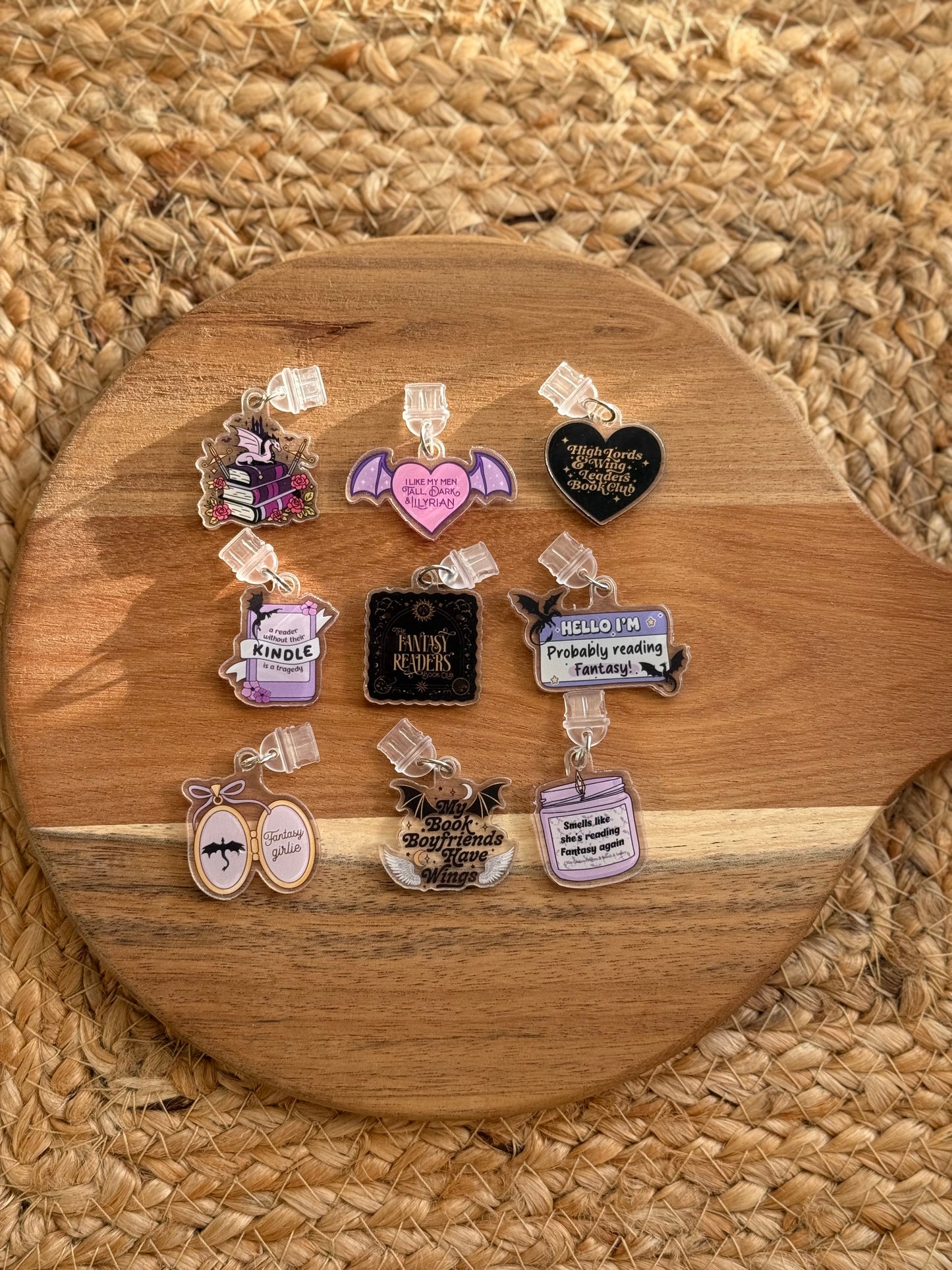 Fantasy Kindle Charms