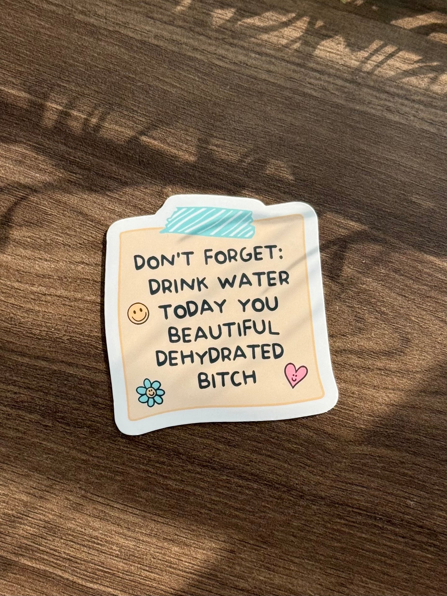 Drink Water Sticker