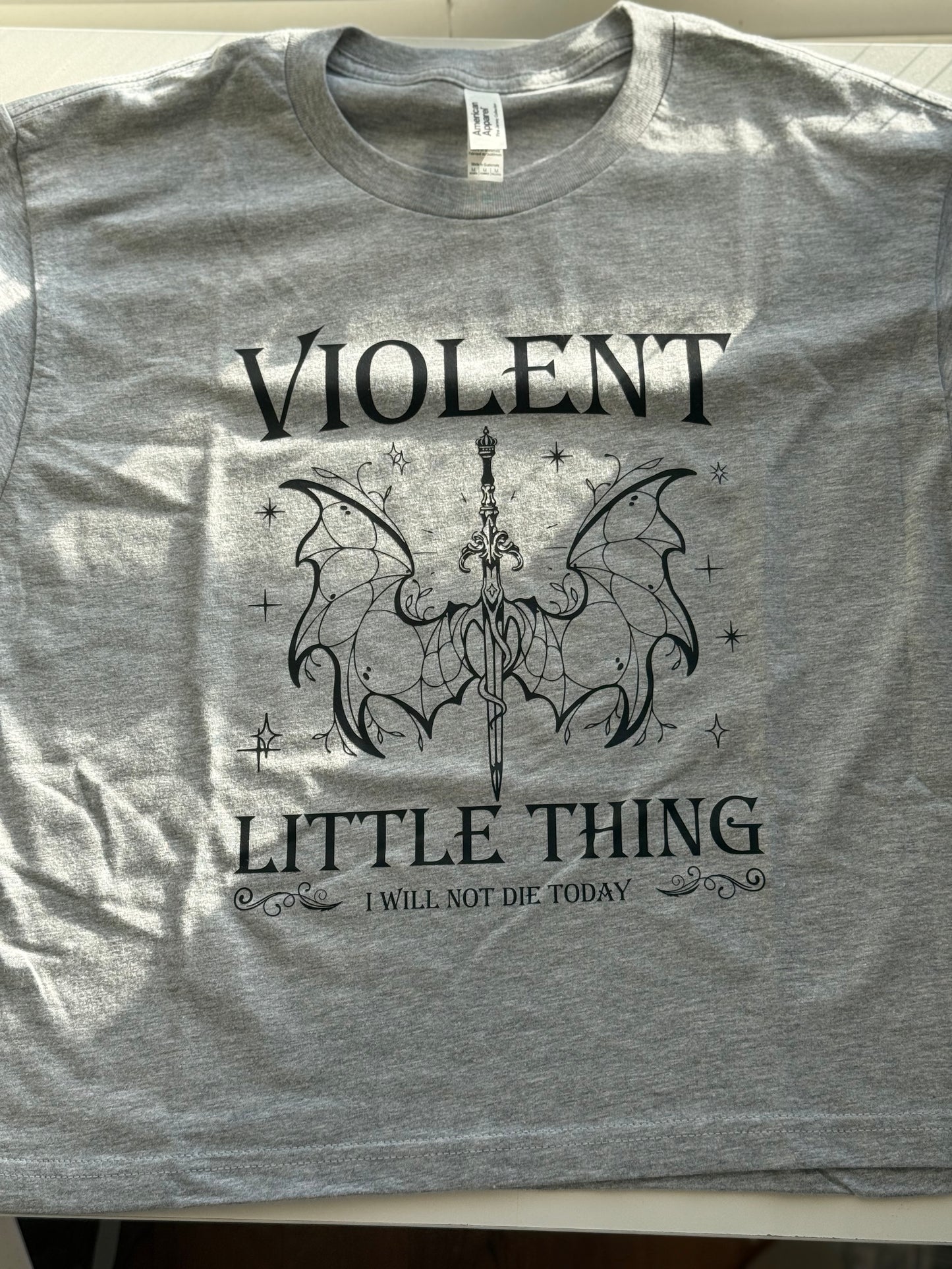 Violent Little Thing Crop Tee