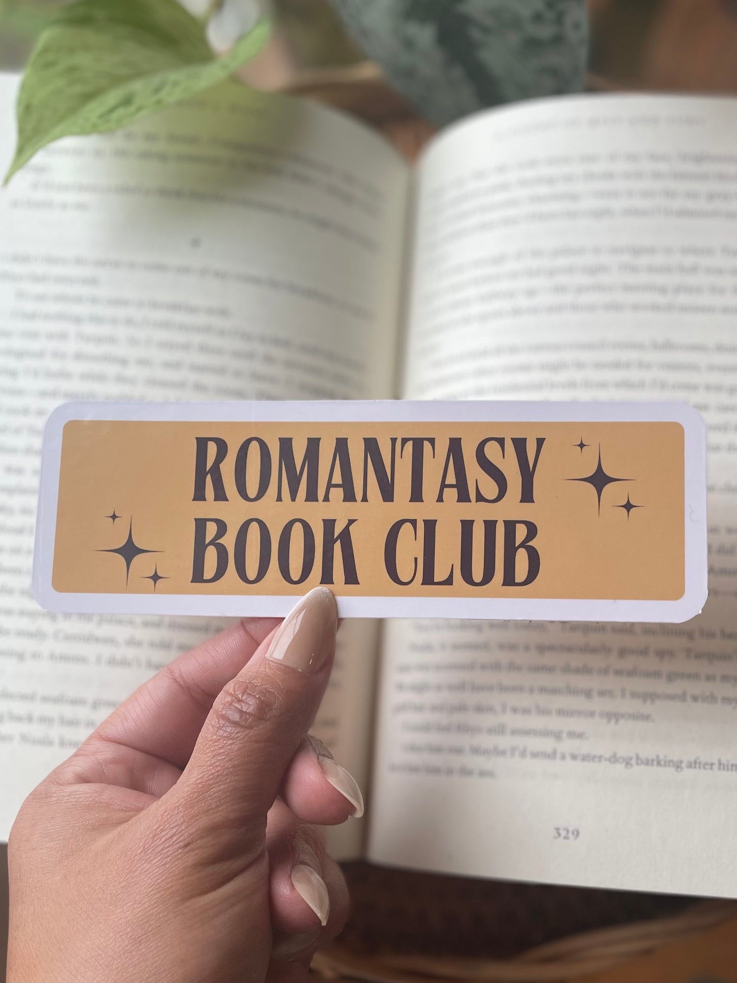 Romantasy Book Club Bookmark