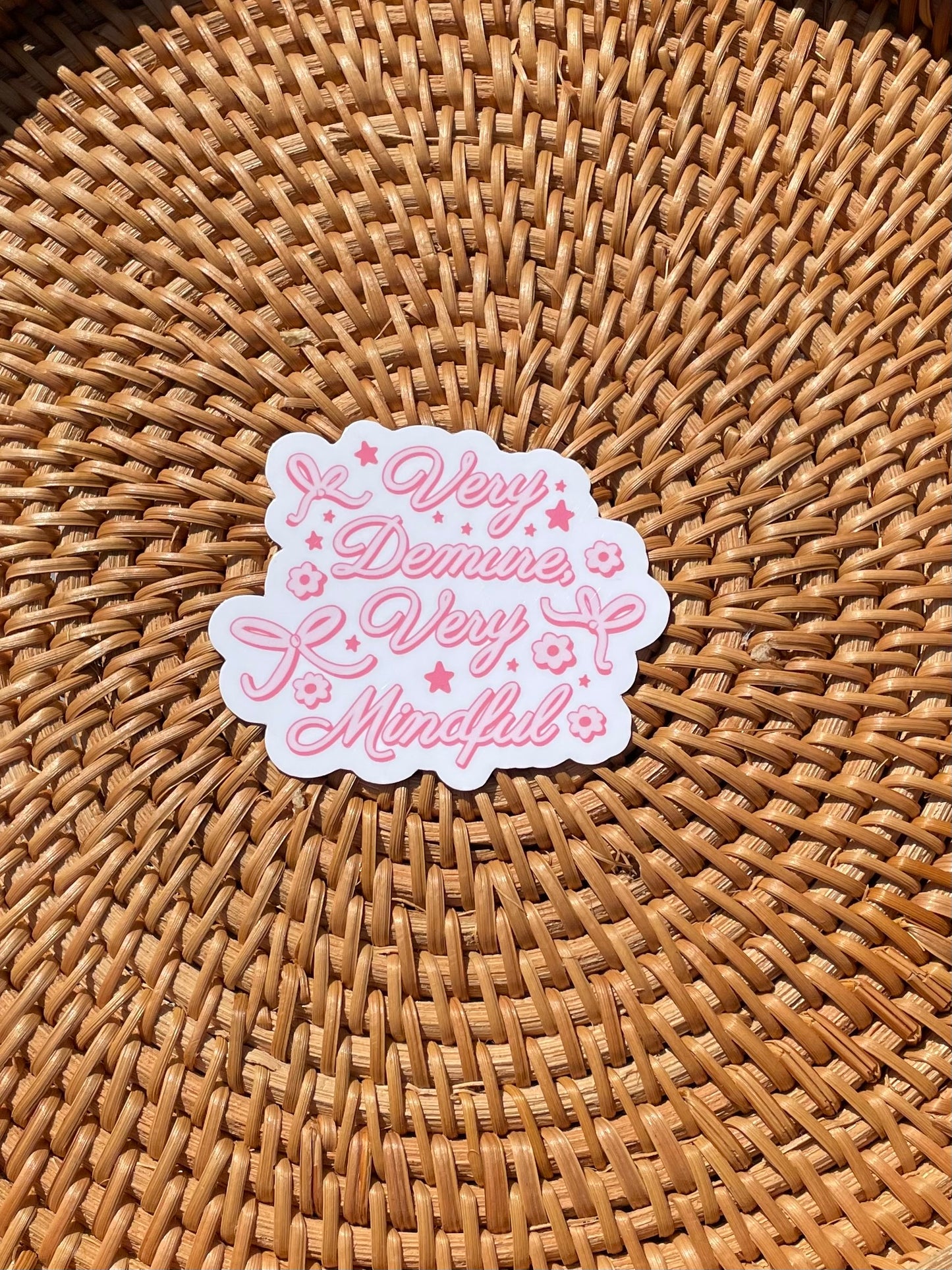 Very Demure Sticker