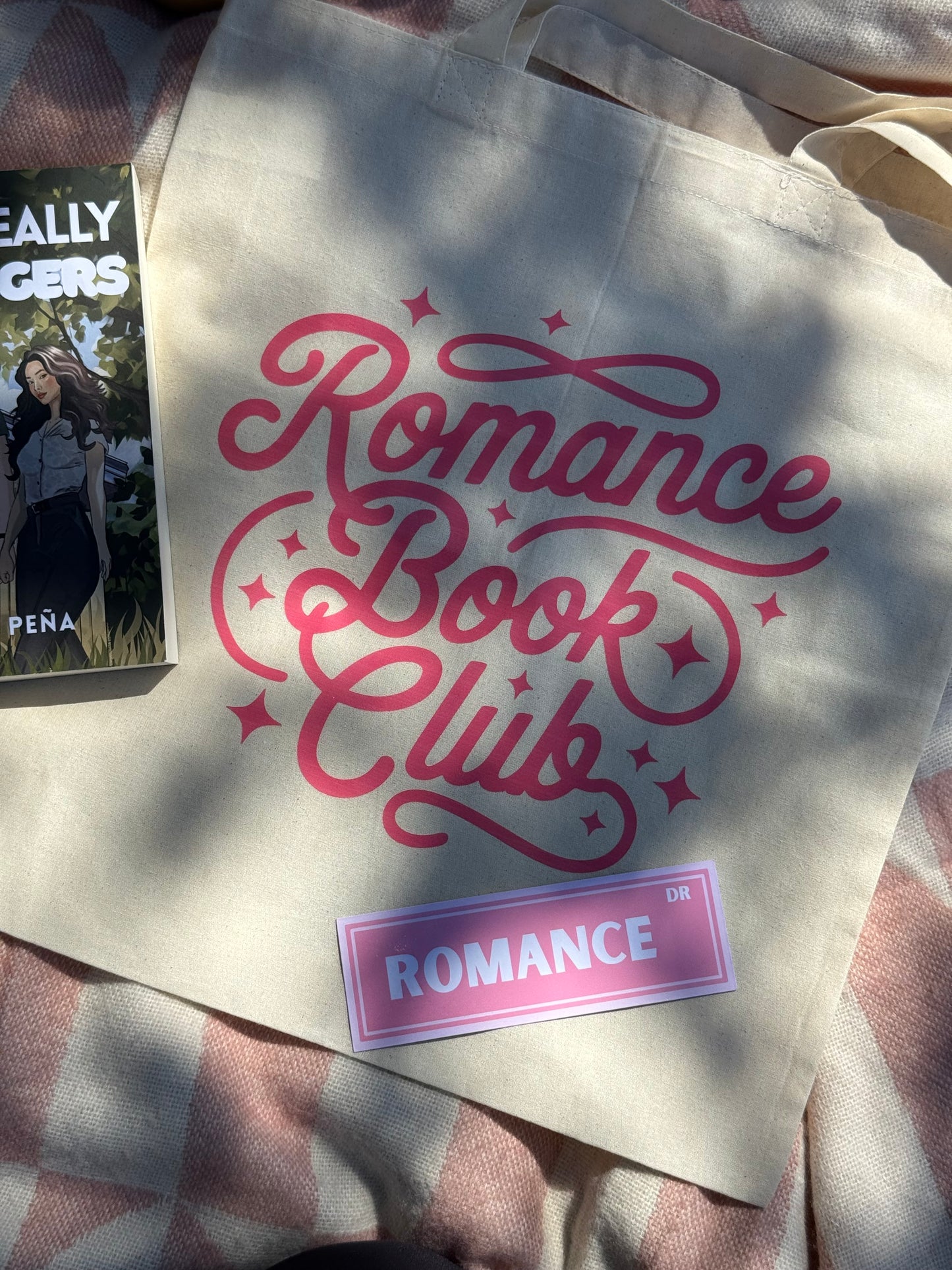 Romance Book Club Tote Bag