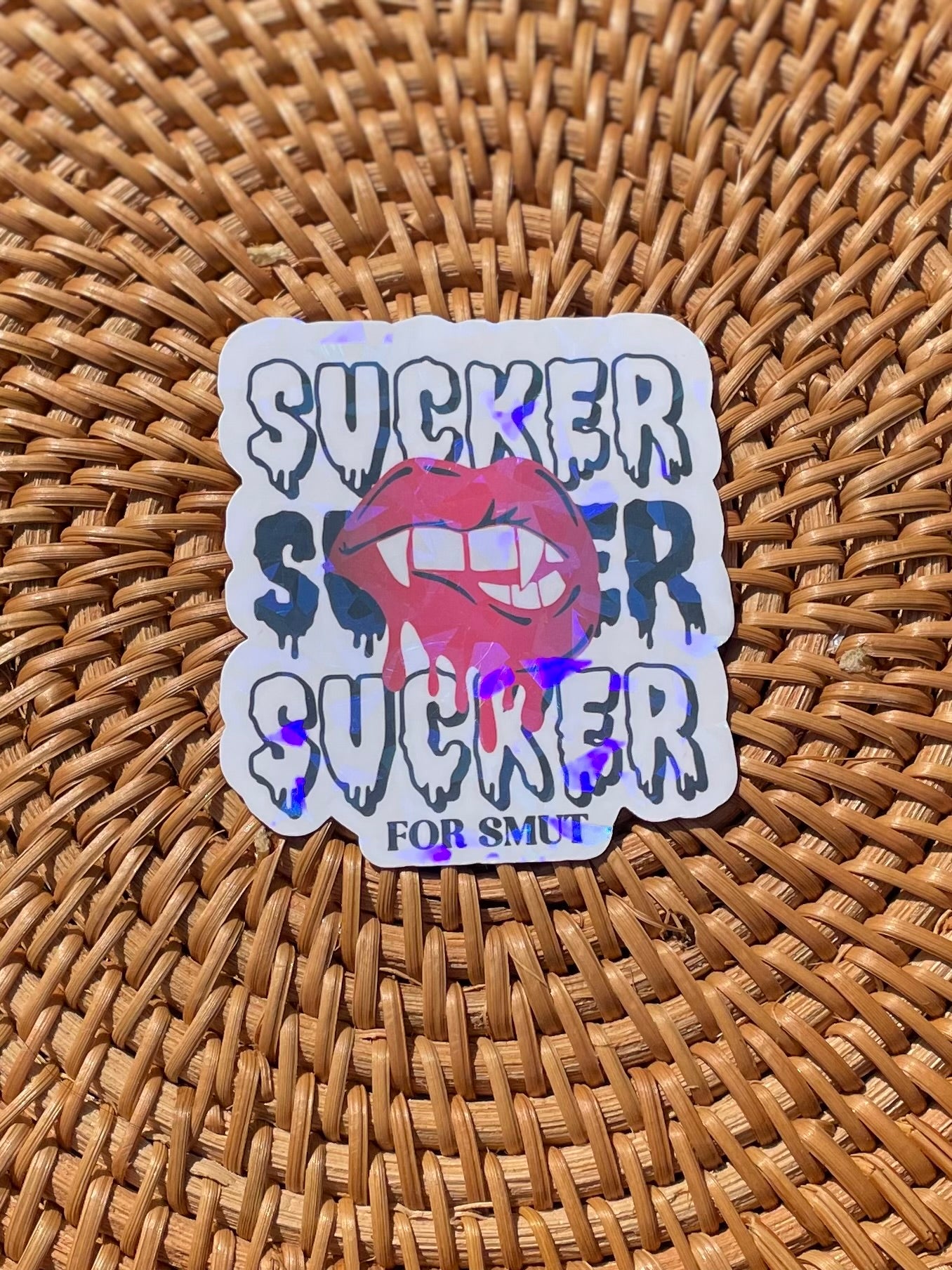 Sucker for Smut Sticker