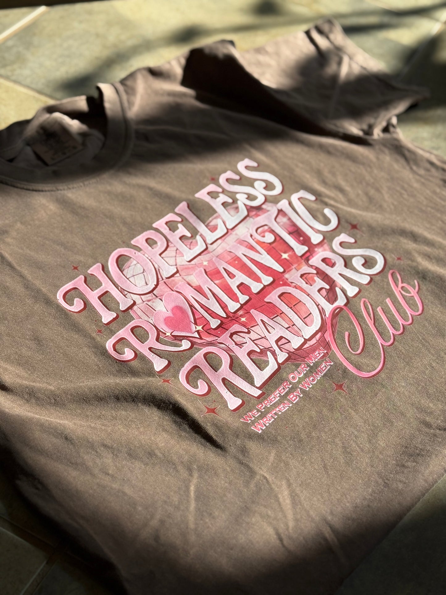 Hopeless Romantic Readers Club Tee