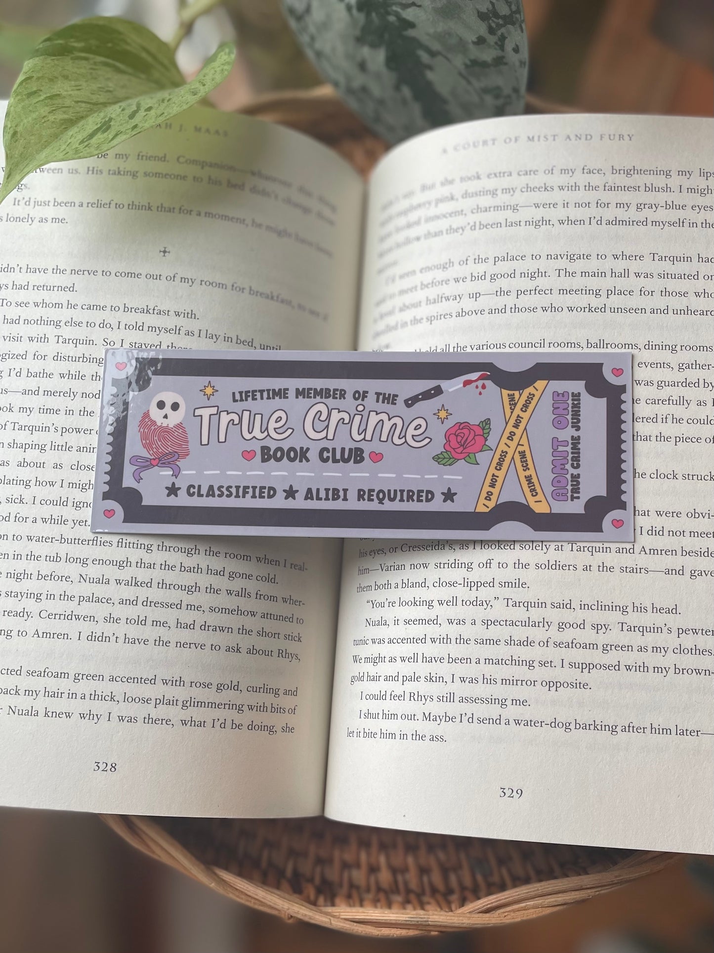 True Crime Bookmark