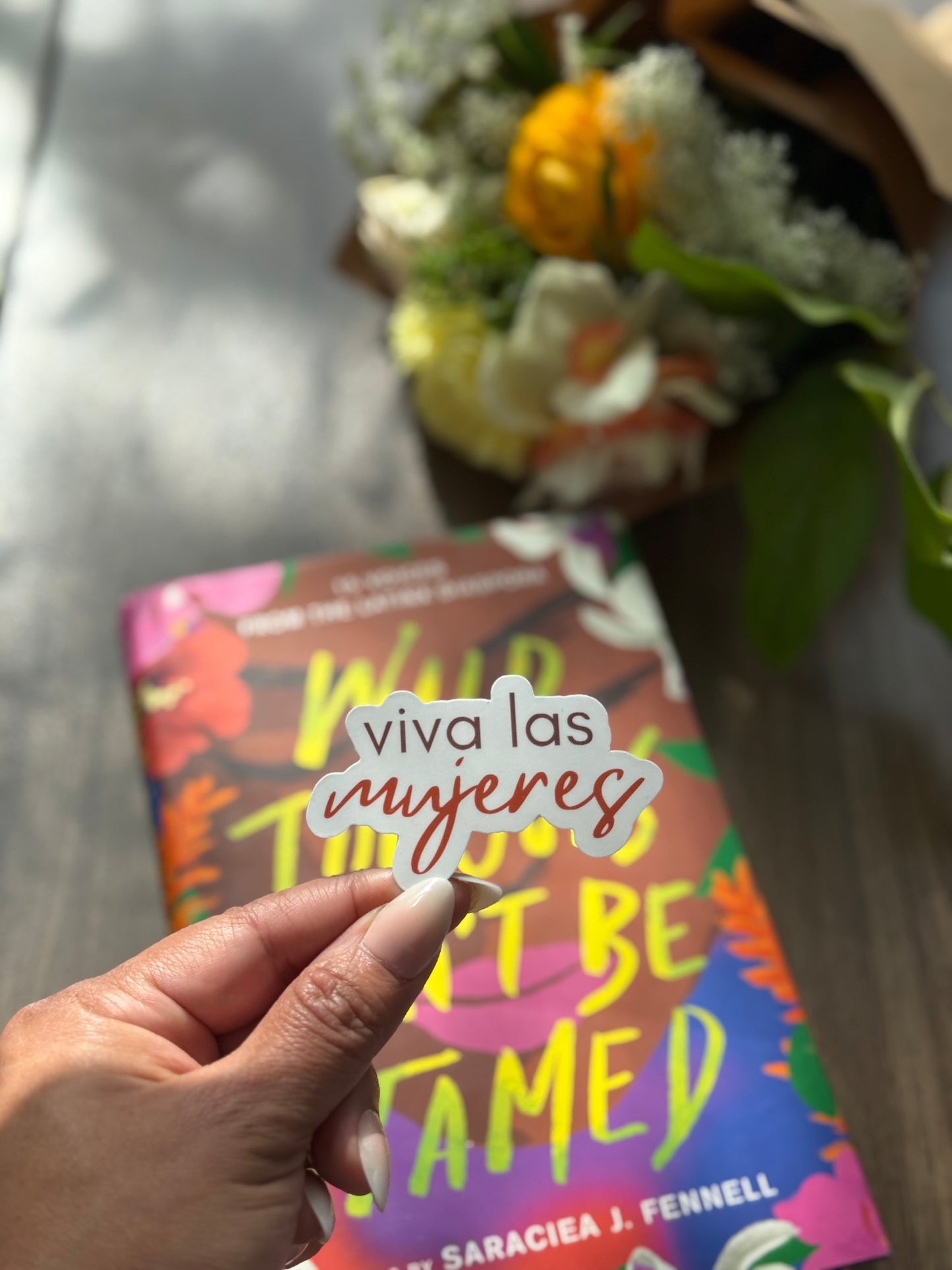 Viva las Mujeres Sticker