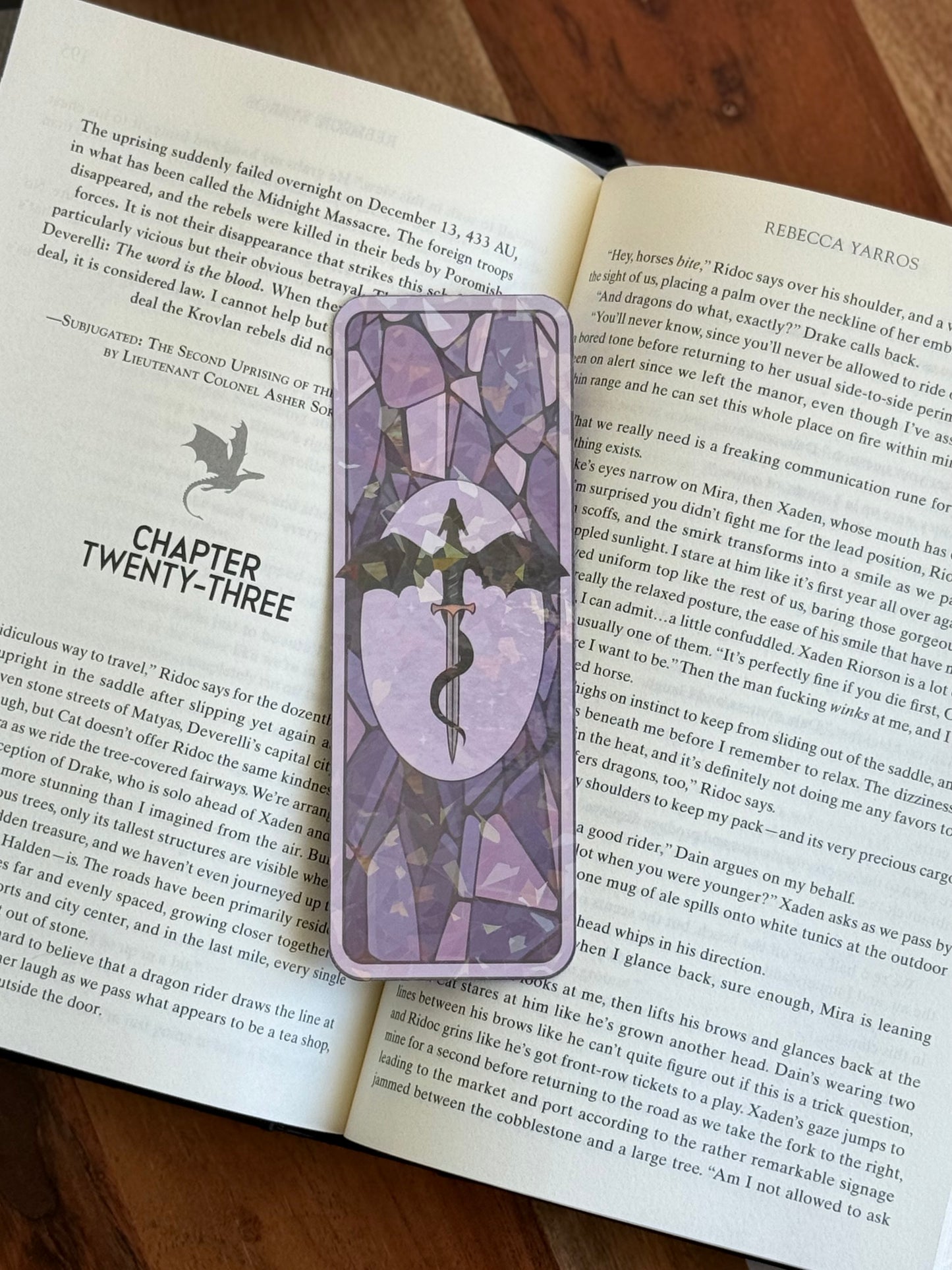 Mystic Crest Bookmark