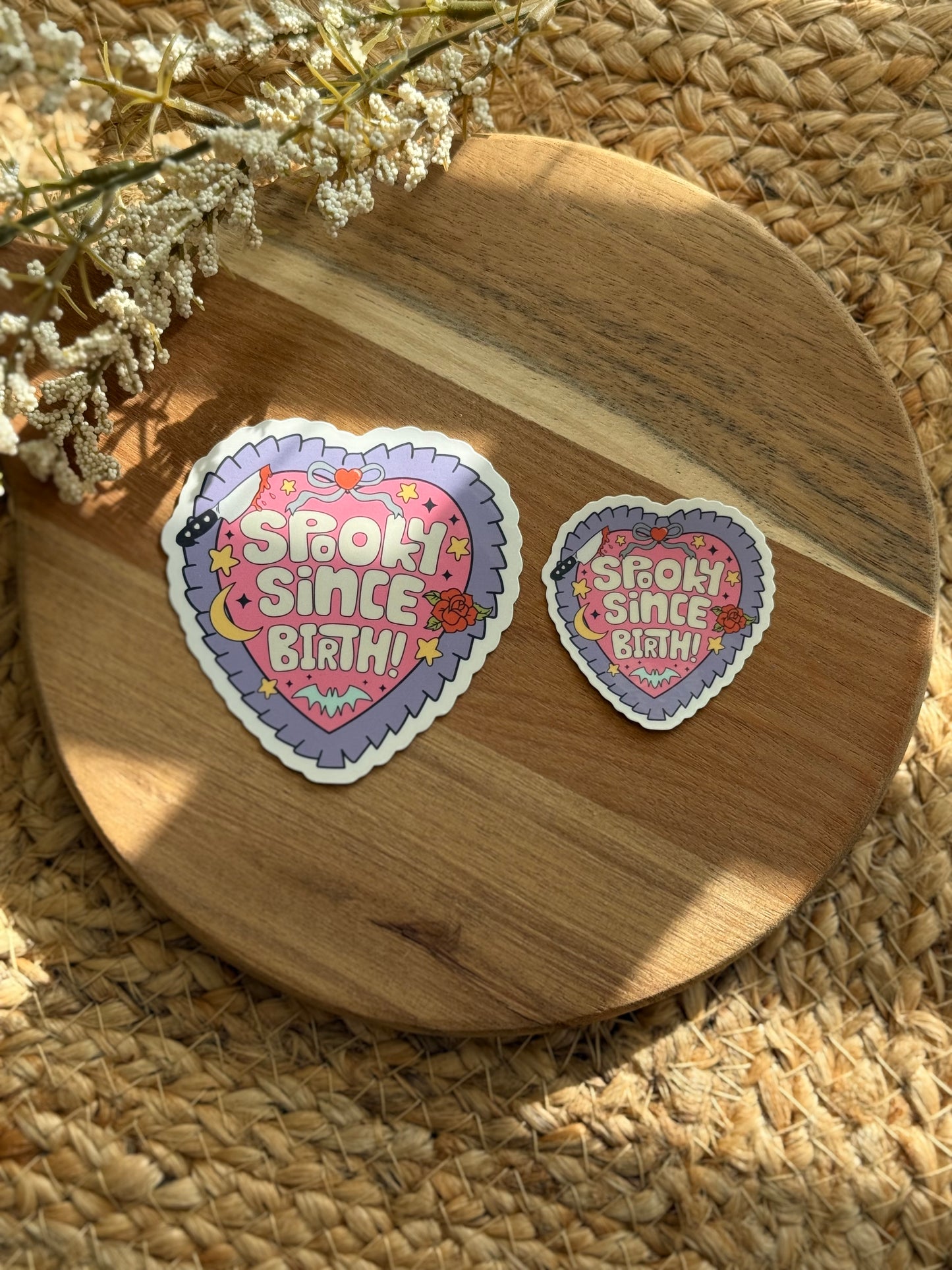 Spooky Since Birth Sticker