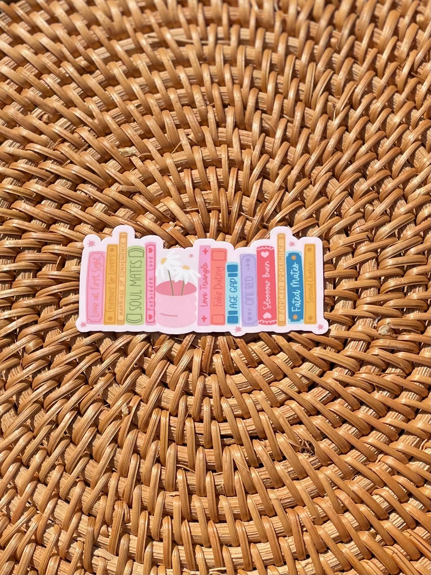 Romance Tropes Sticker