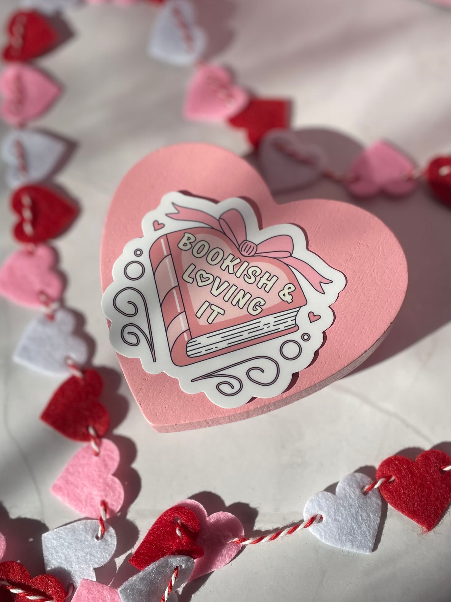 Bookish & Loving It Sticker