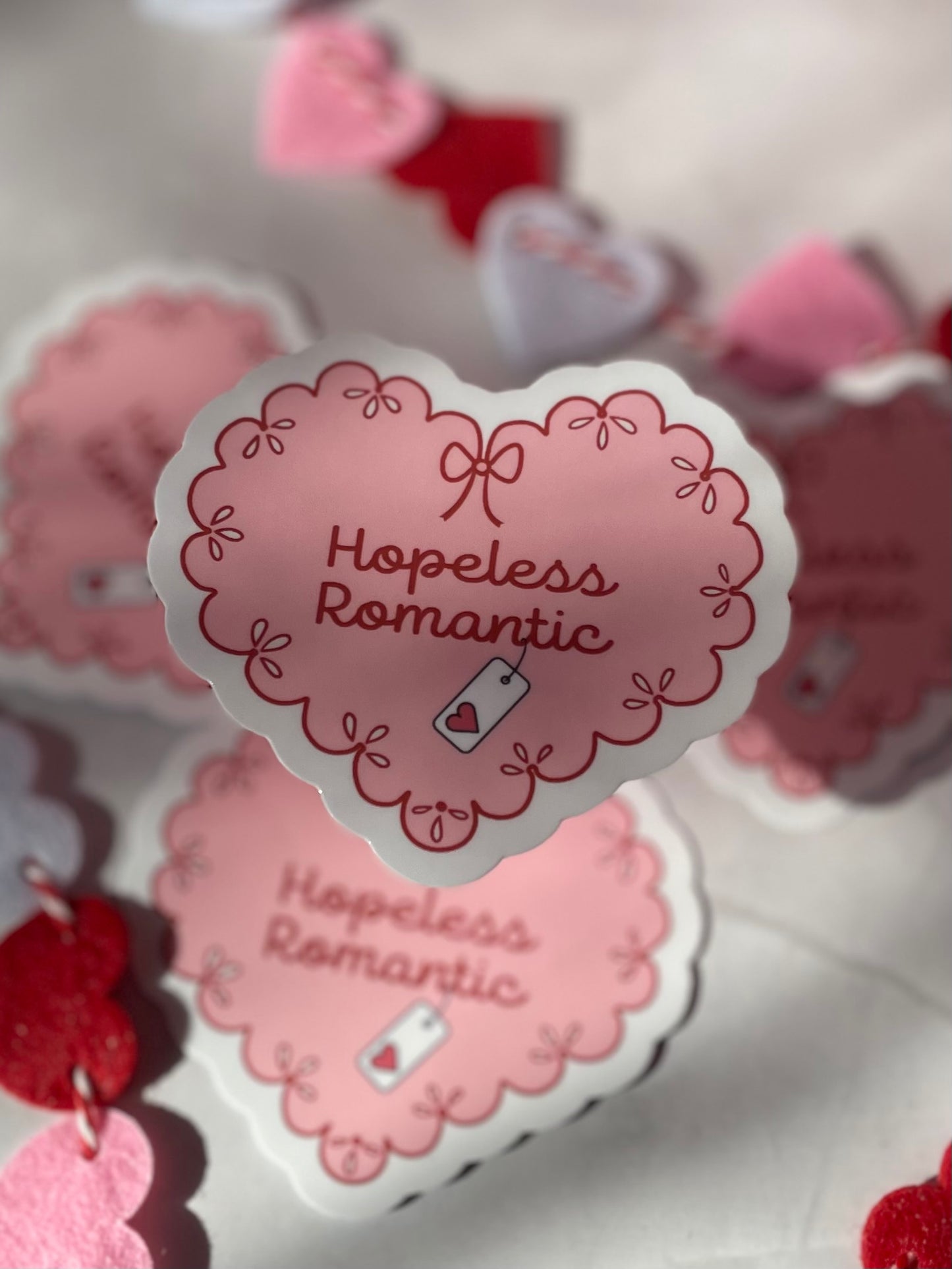 Hopeless Romantic Sticker