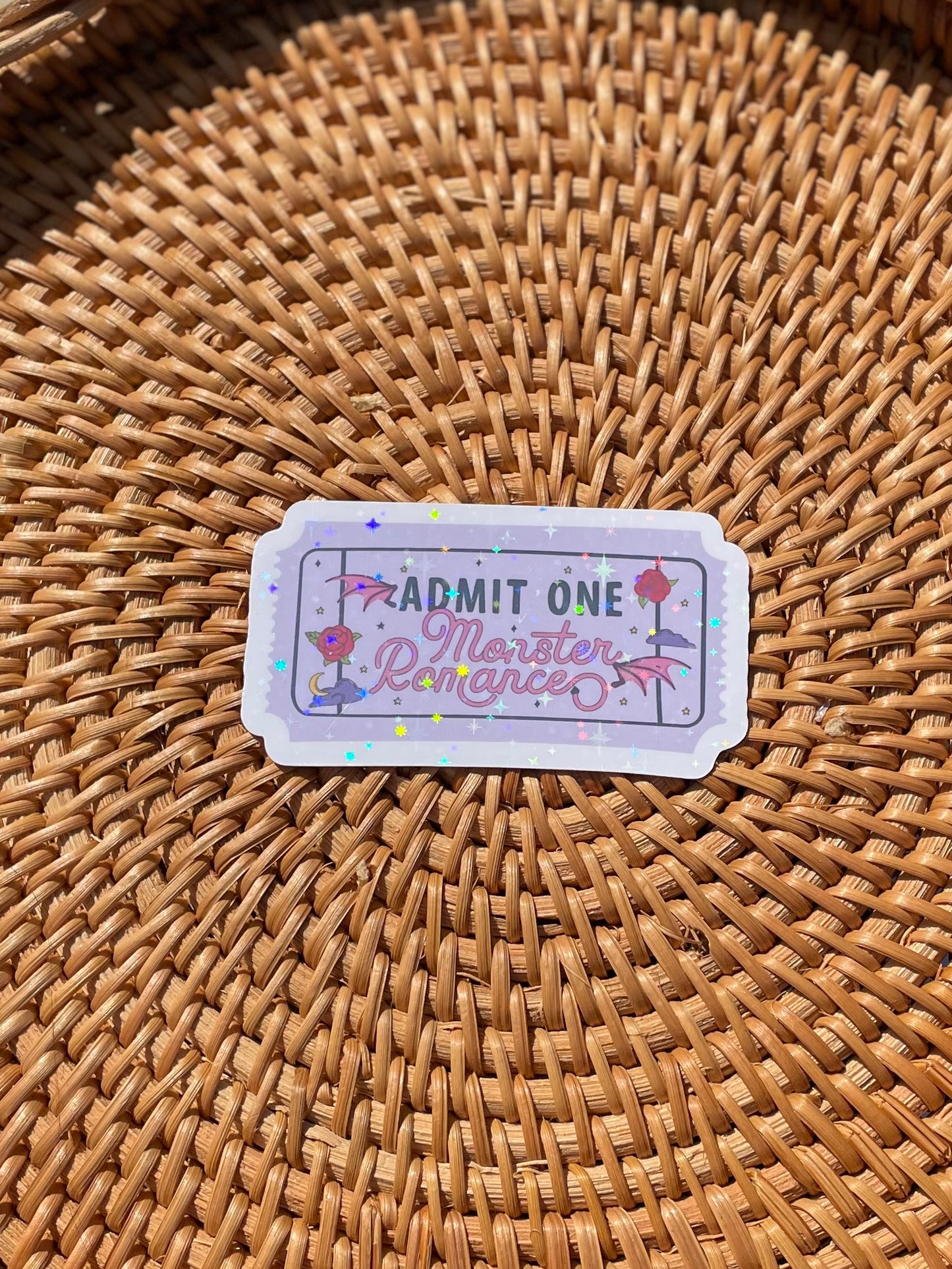 Monster Romance Ticket Sticker