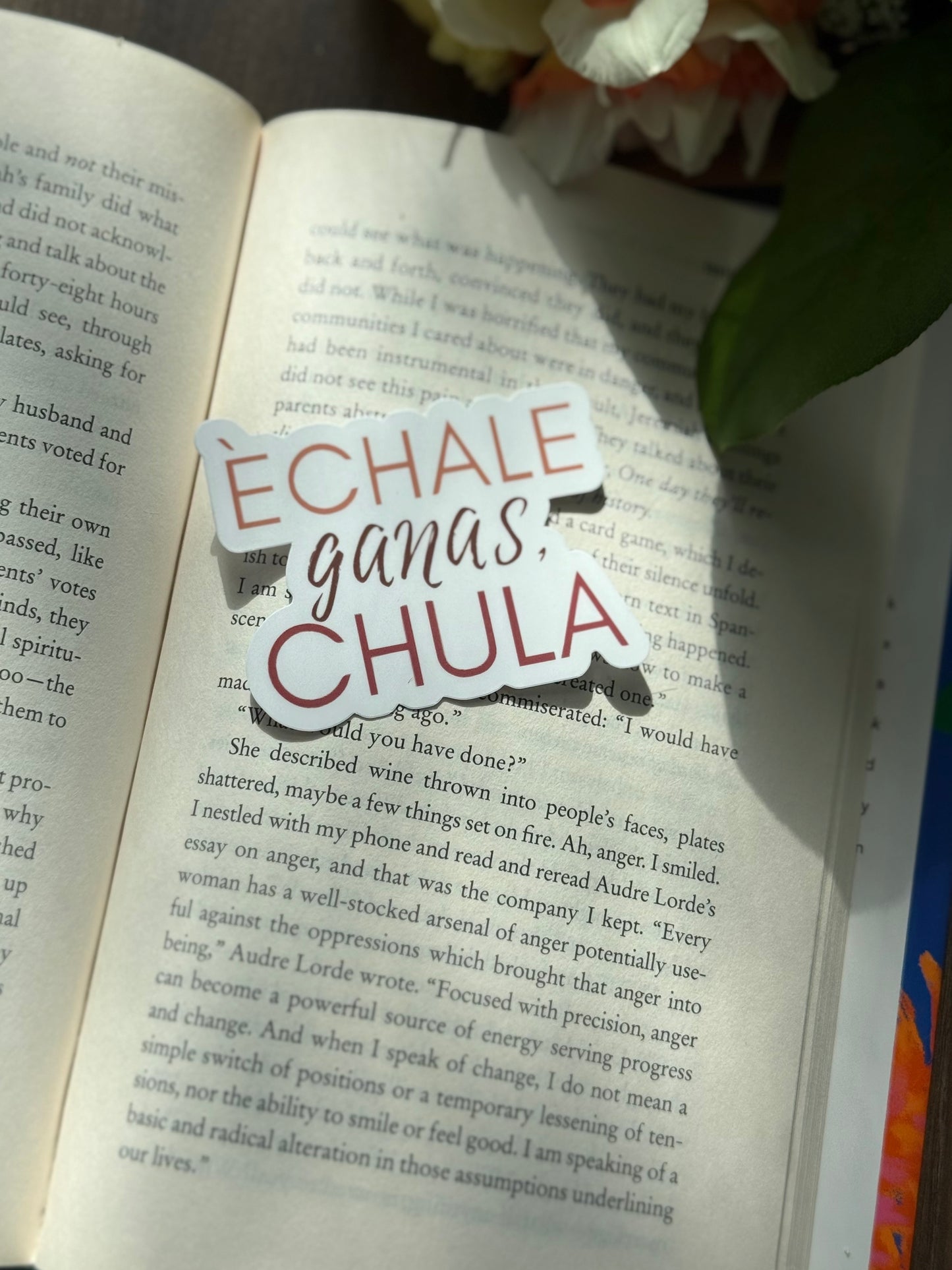 Échale Ganas Chula Sticker