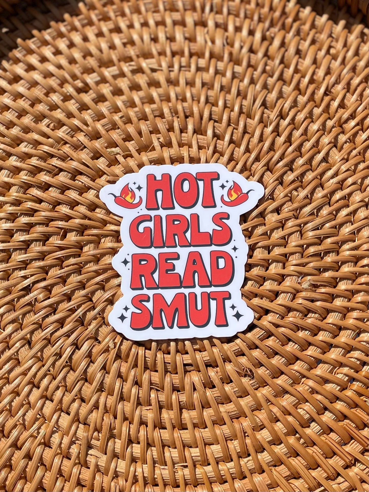 Hot Girls Read Smut Sticker