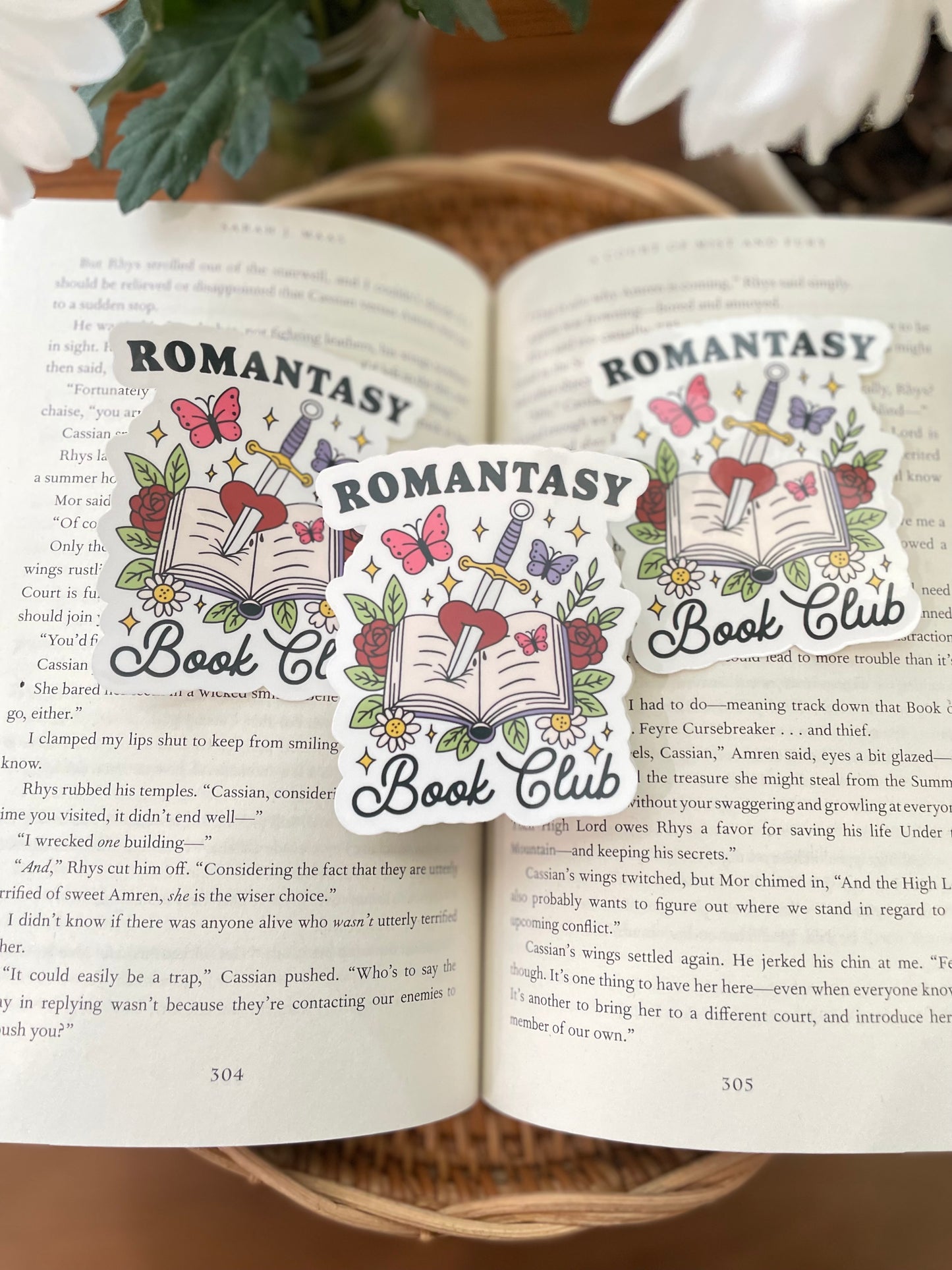 Romantasy Sticker
