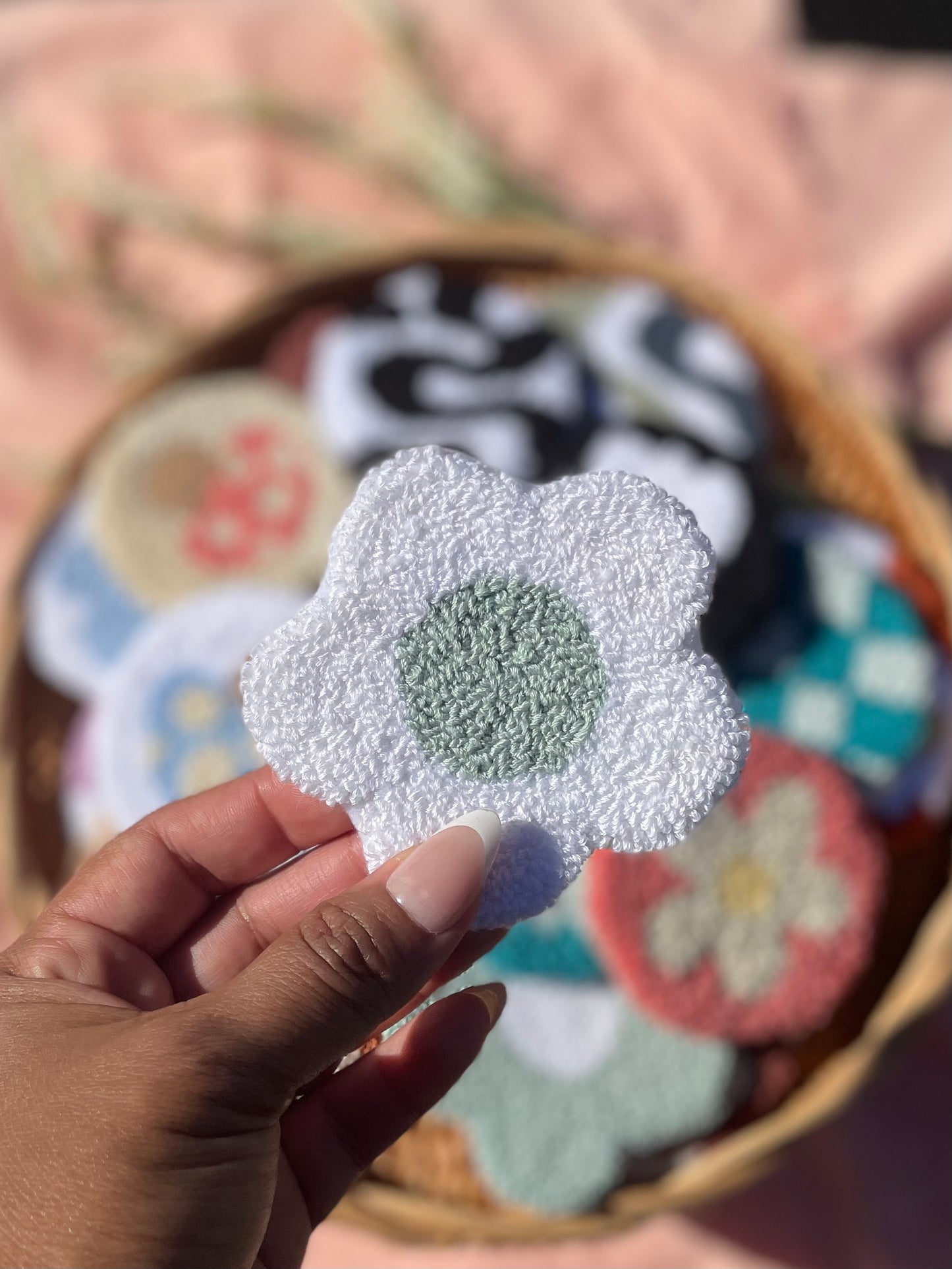 Daisy Coasters