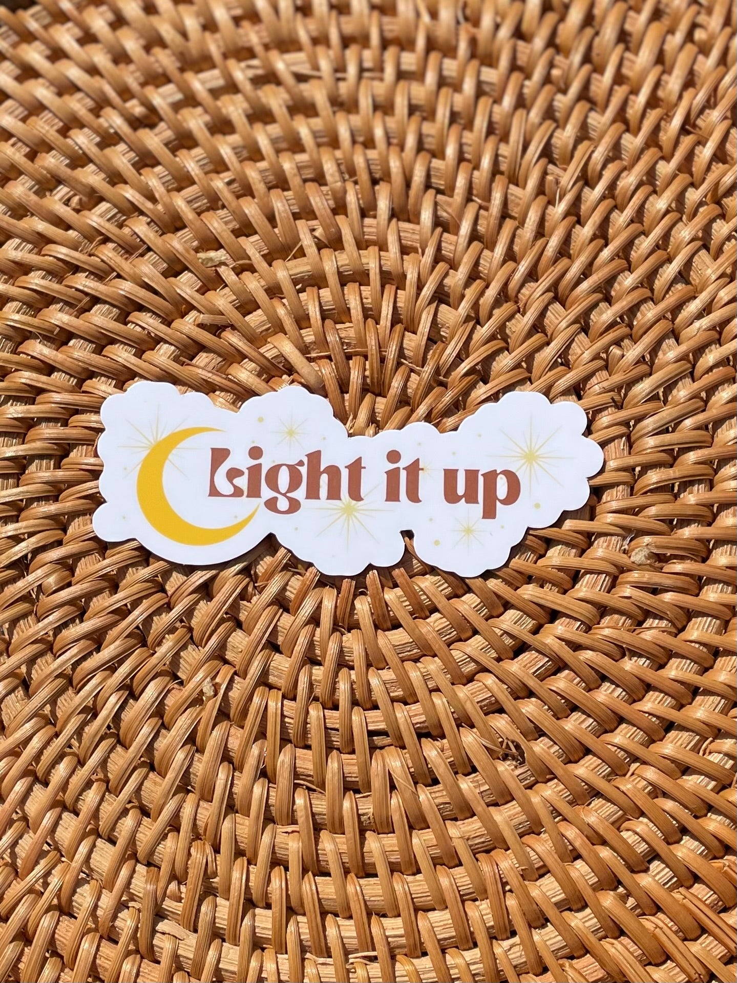 Light it Up Sticker