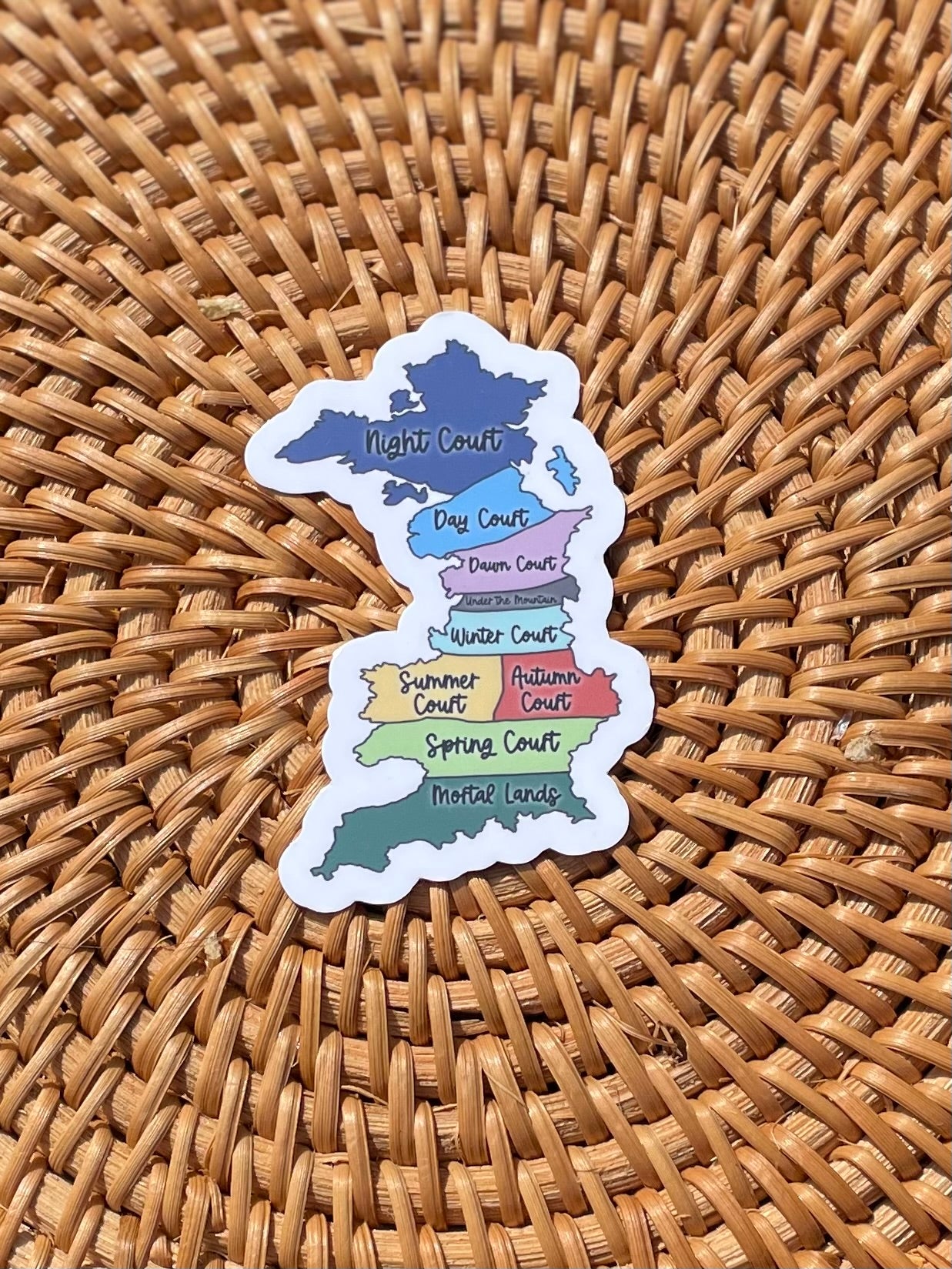 Prythian Map Sticker