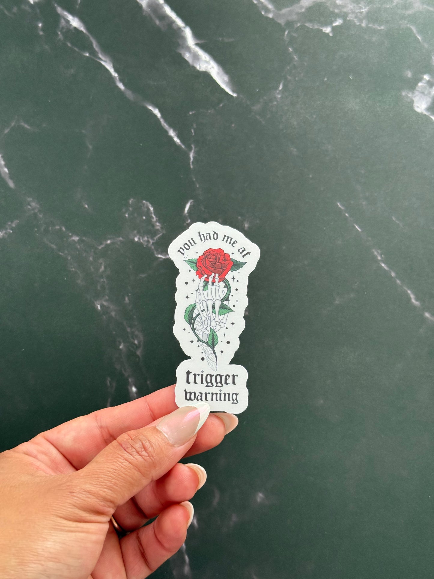 Trigger Warning Sticker