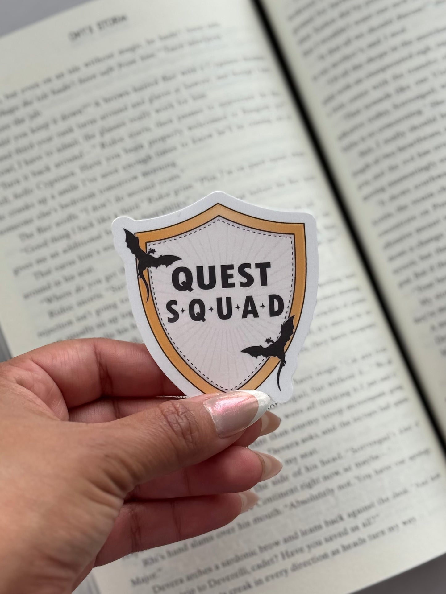 Quest Squad Sticker