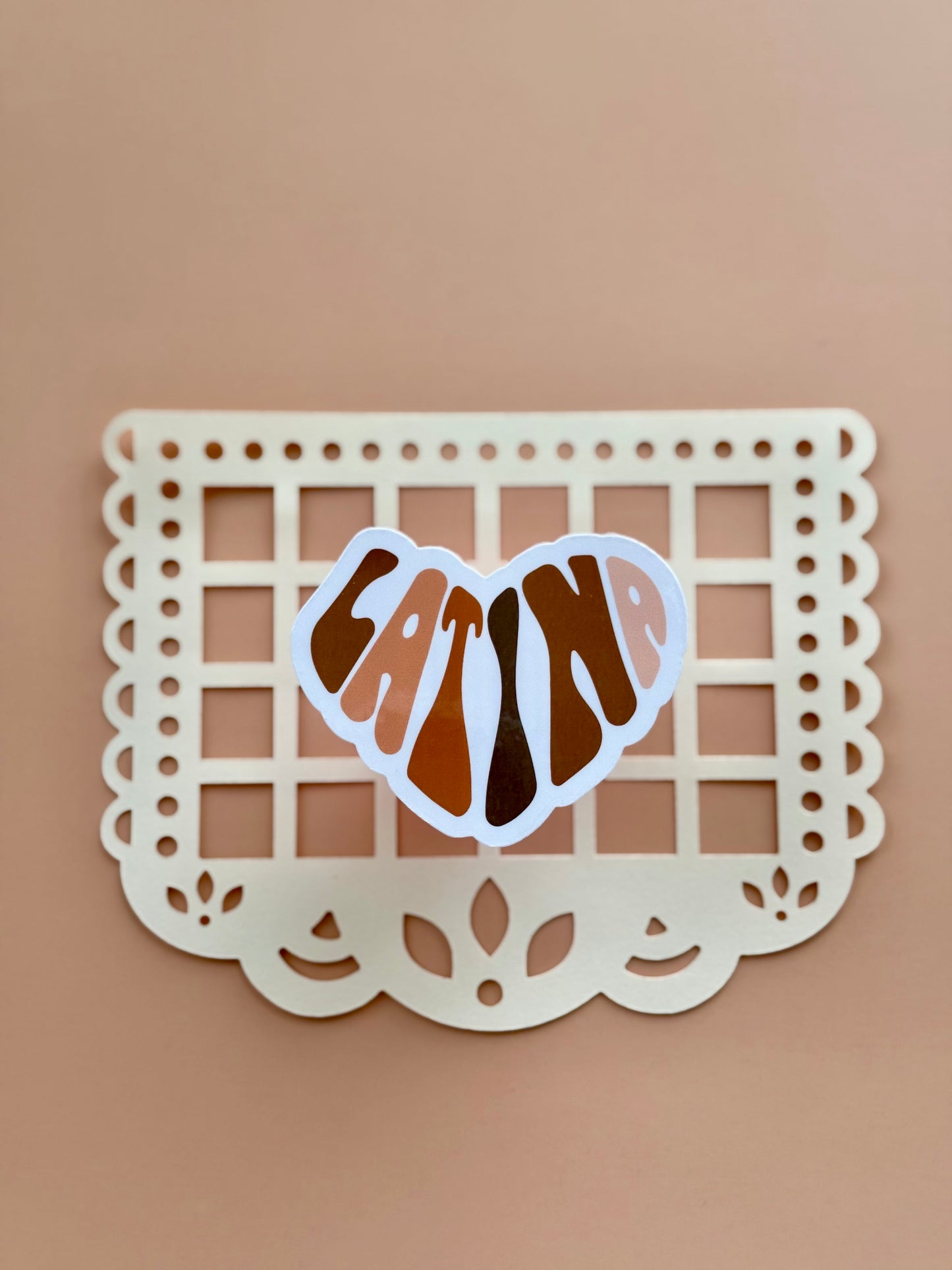 Latina Heart Sticker