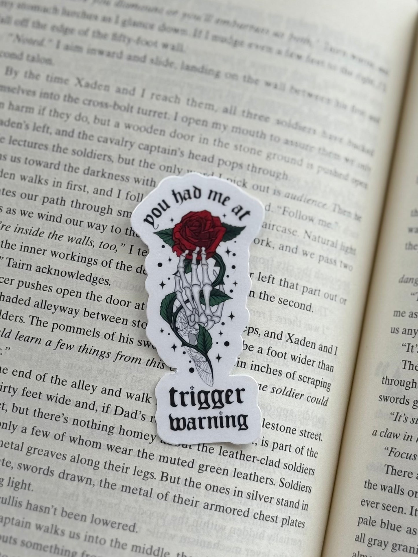 Trigger Warning Sticker