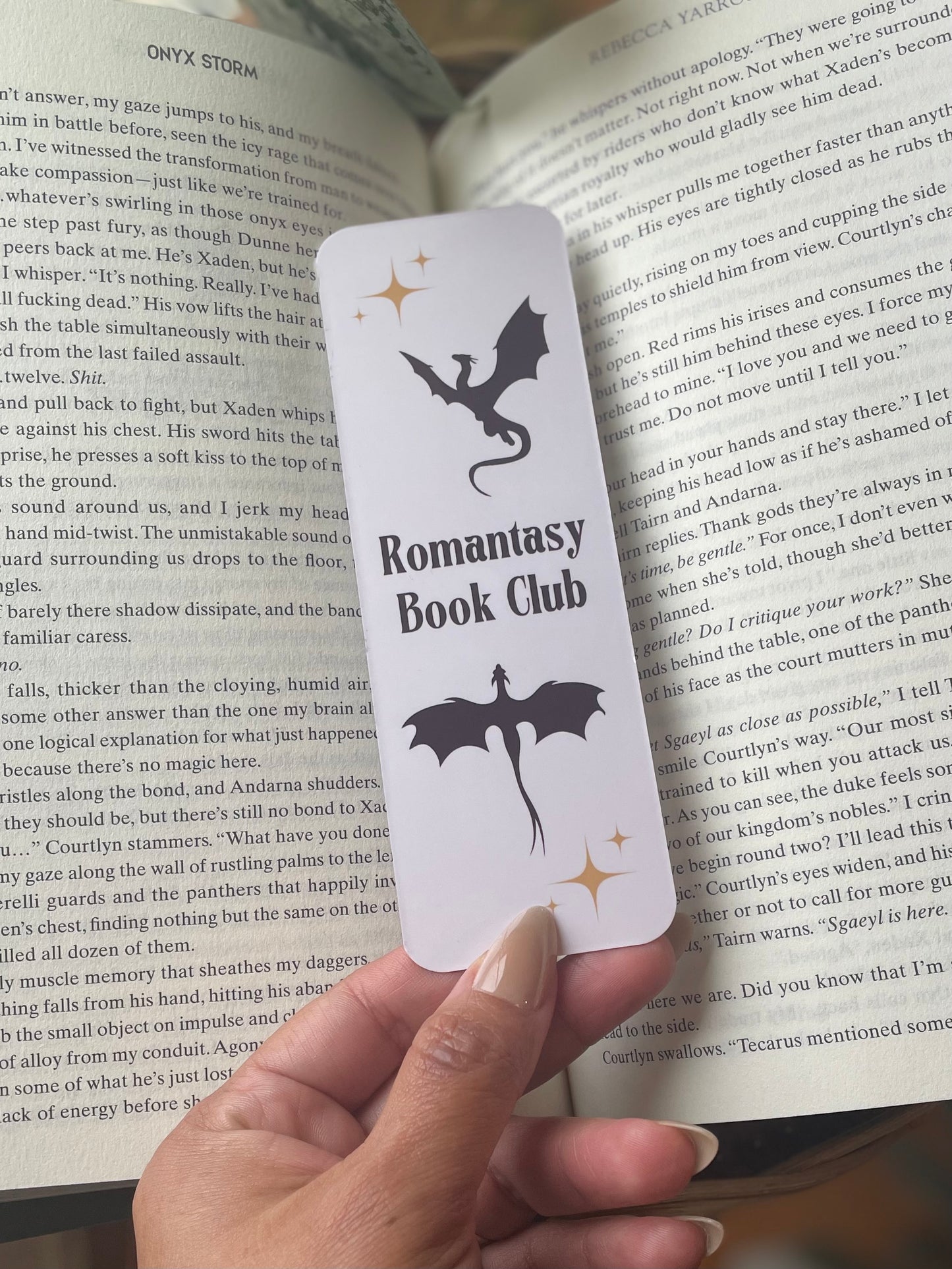 Romantasy Book Club Bookmark