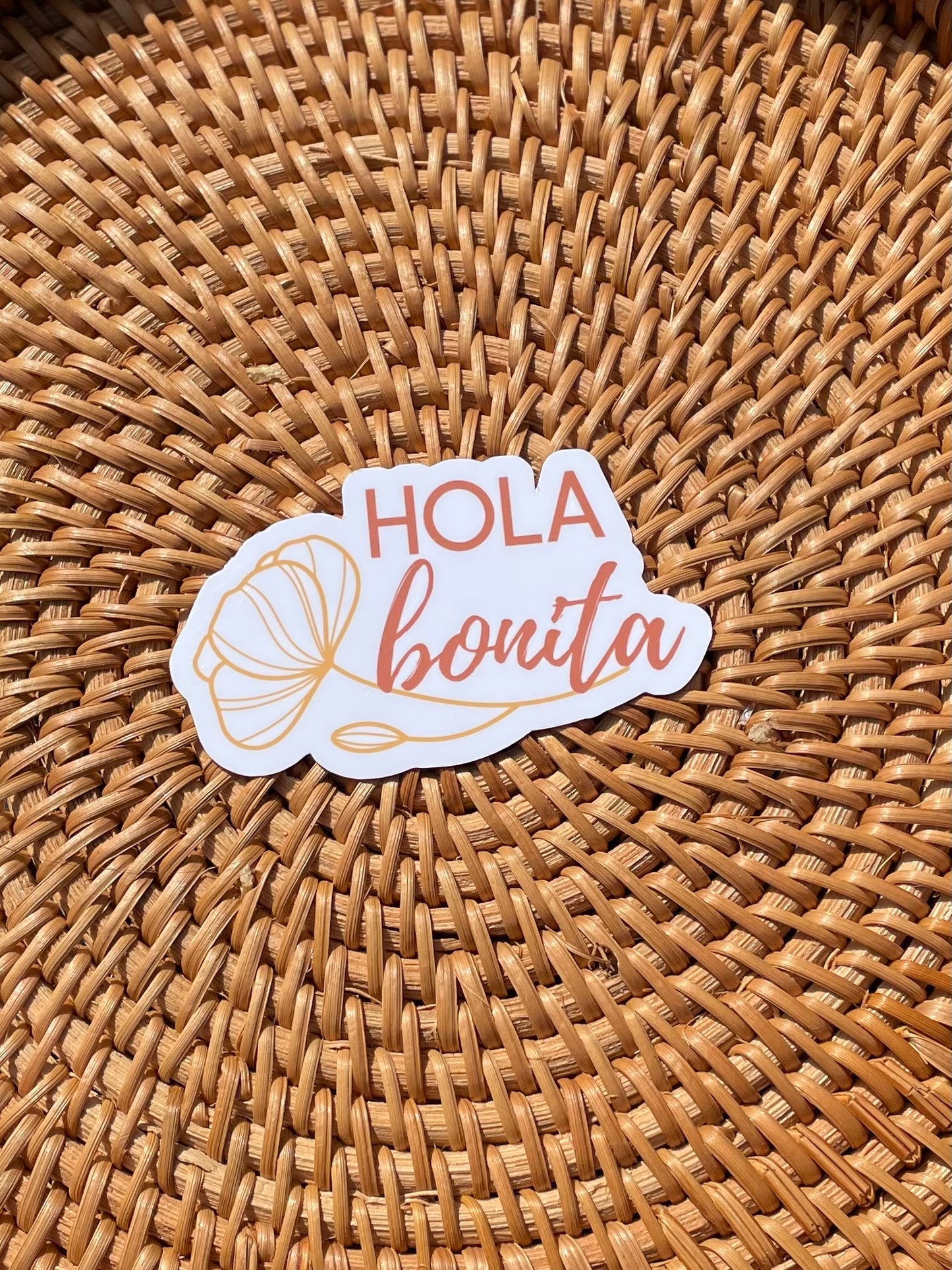 Hola Bonita Sticker