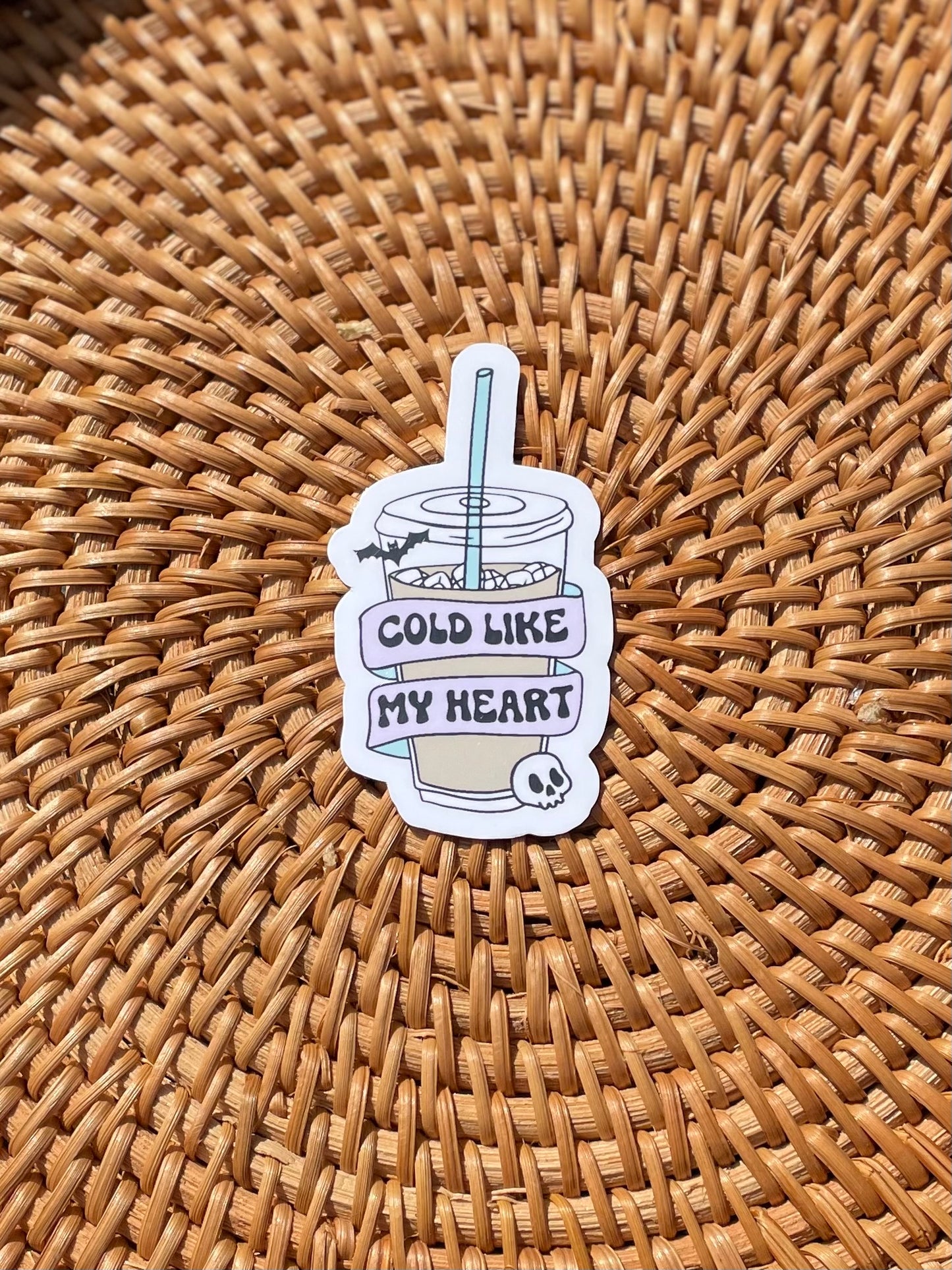 Cold Like my Heart Sticker