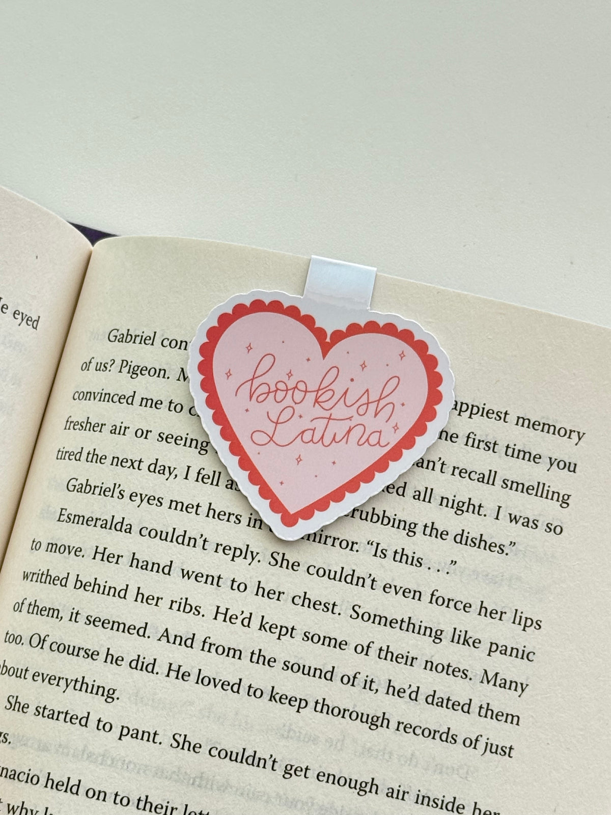 Bookish Latina Magnetic Bookmark