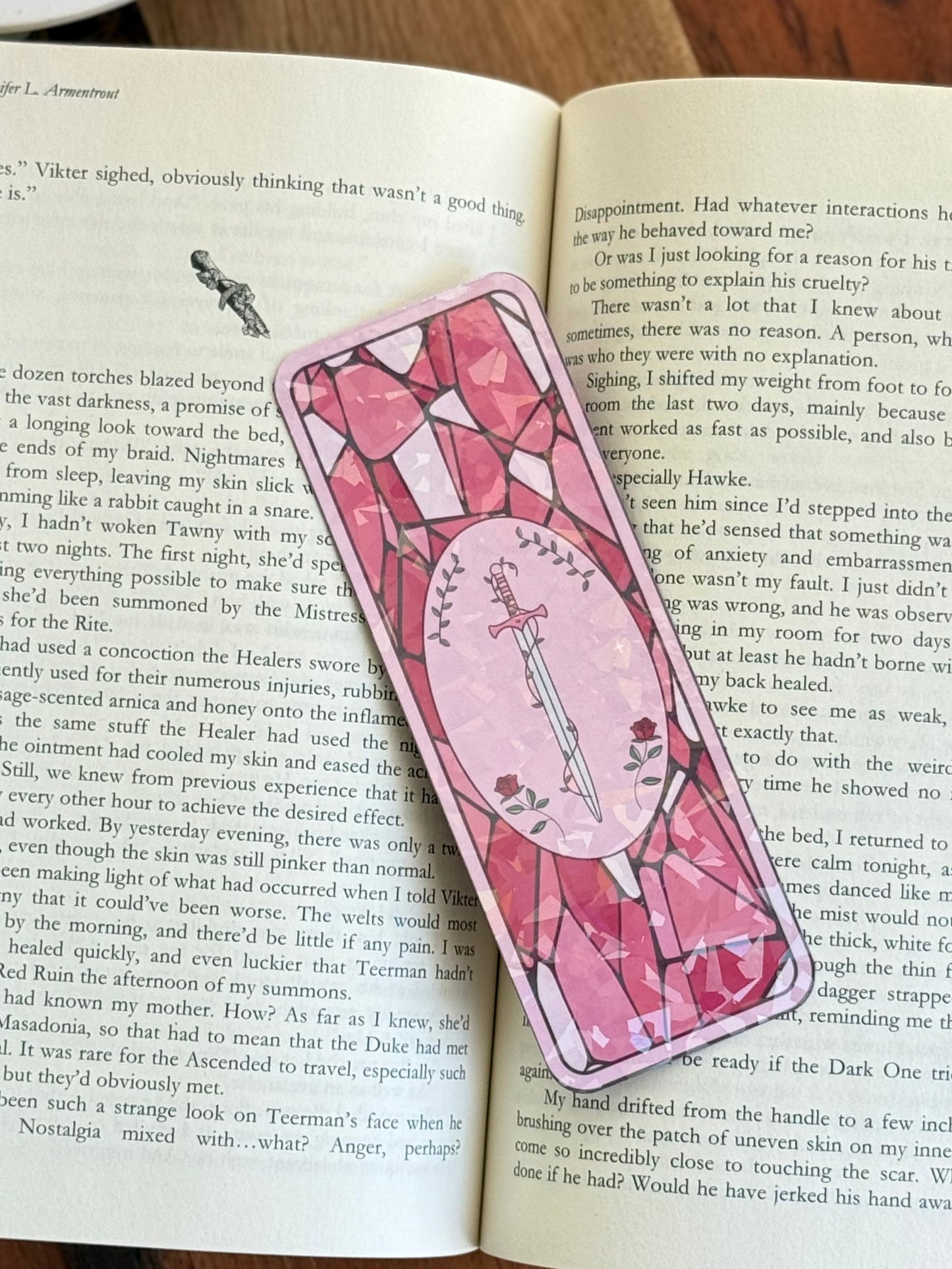 Blade & Bloom Bookmark