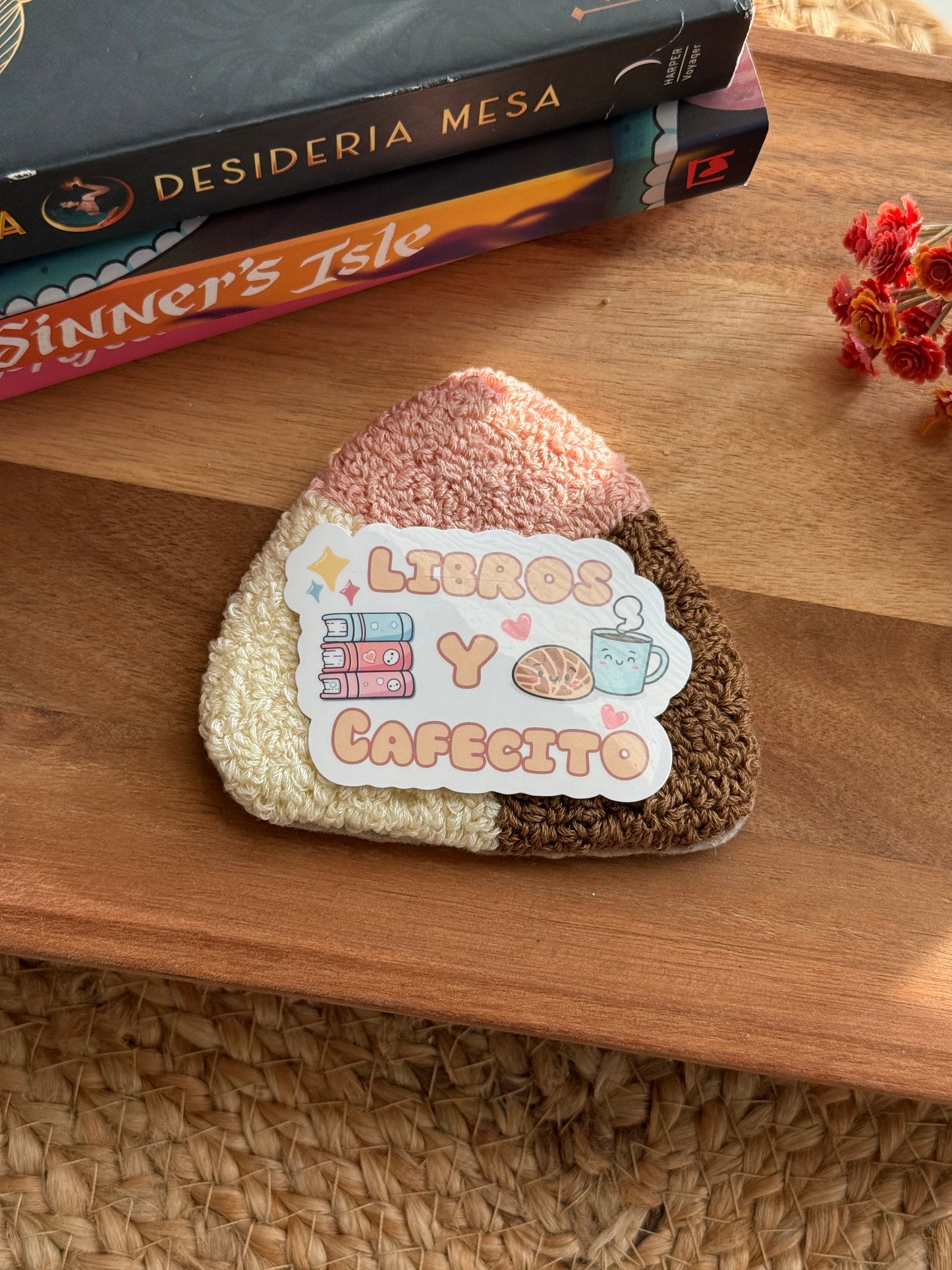 Libros y Cafecito Sticker