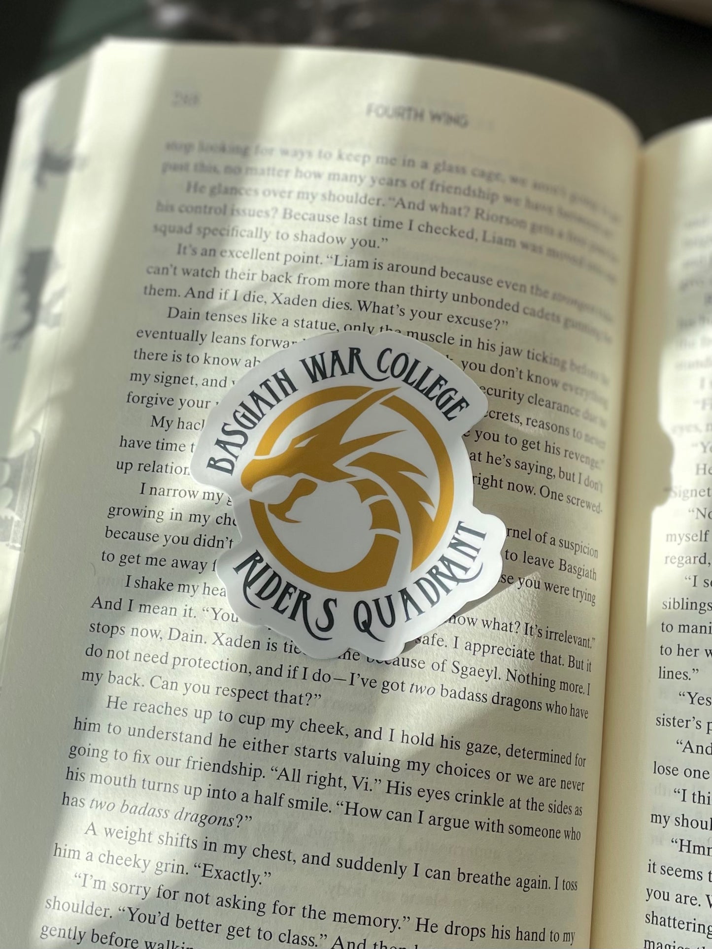 Dragon War College Sticker