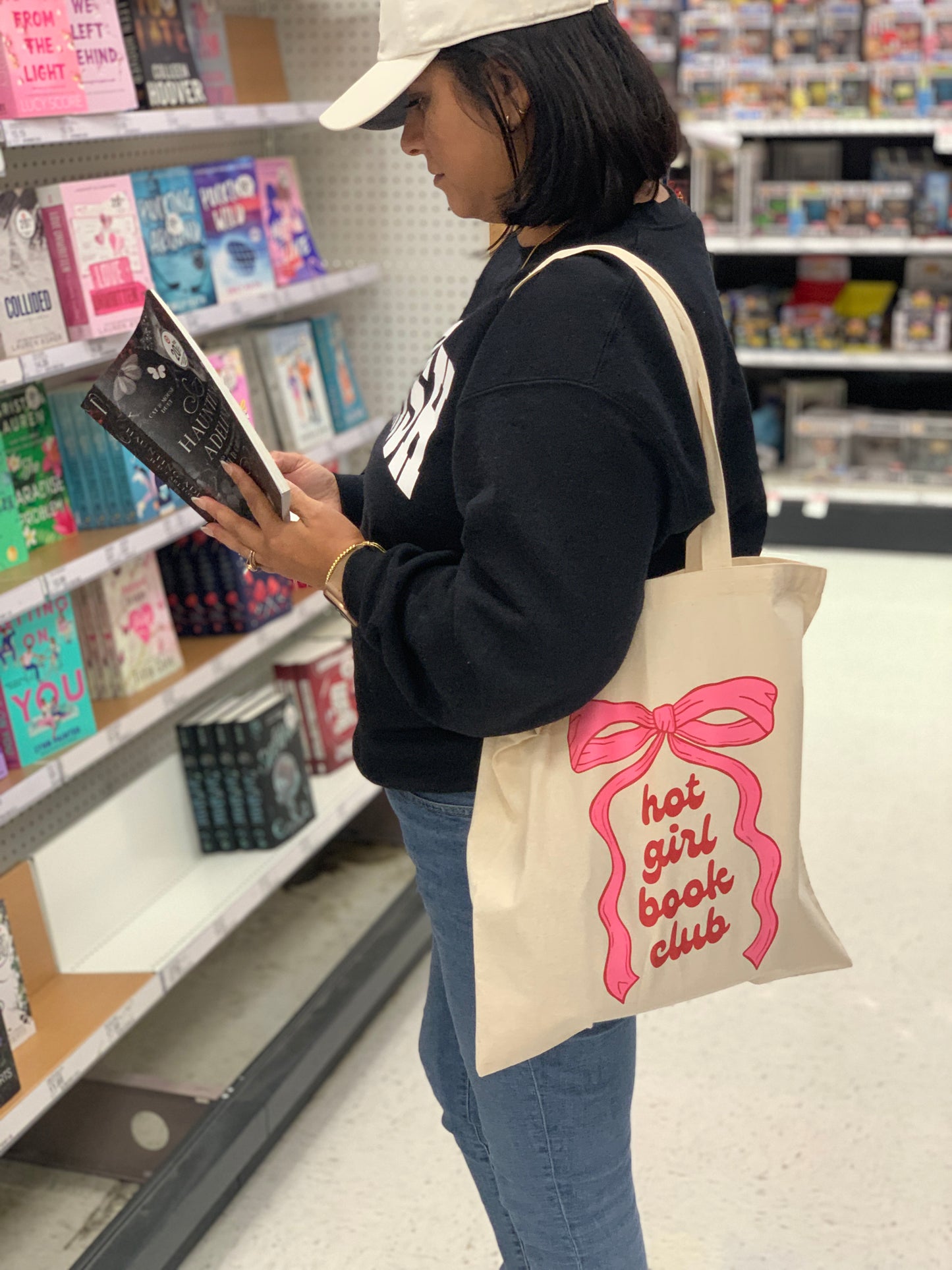 Hot Girl Book Club Tote