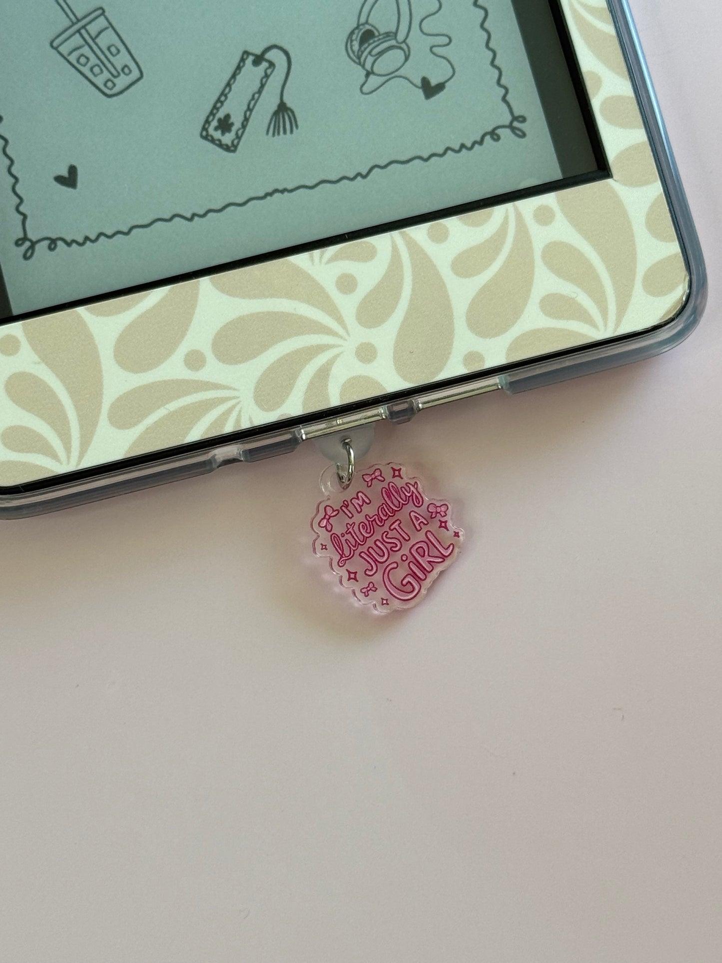 Bookish Kindle Charms