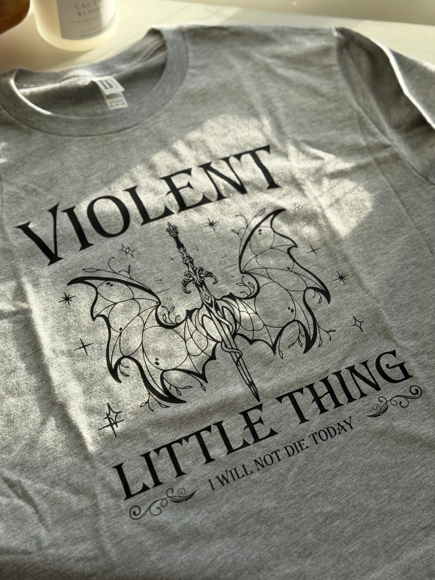 Violent Little Thing Crop Tee