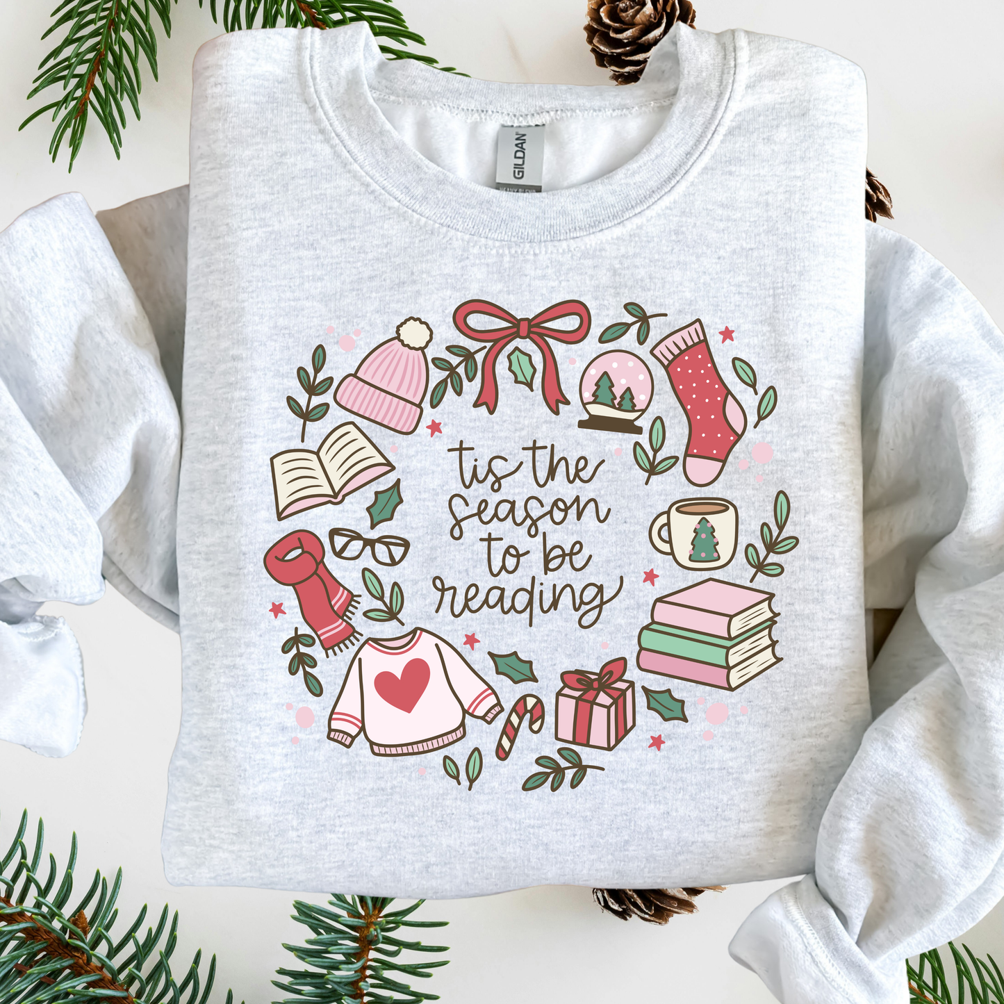 ’Tis the Season to Be Reading Sweatshirt