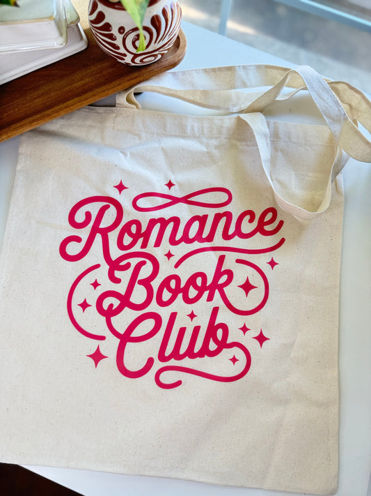 Romance Book Club Tote Bag