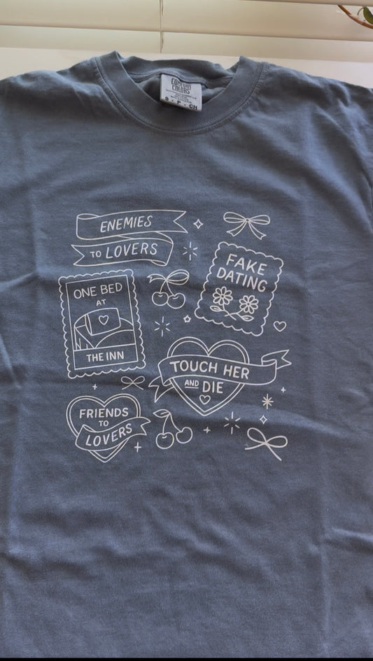 PREORDER Romance Tropes Tee