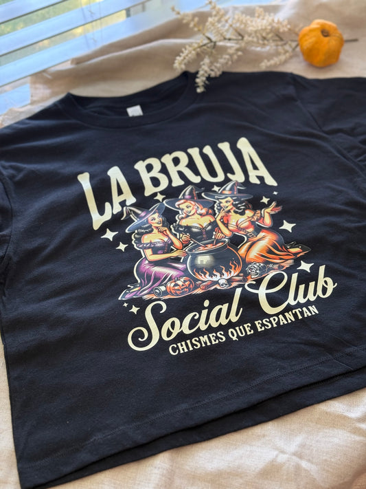 La Bruja Social Club Cropped Tee