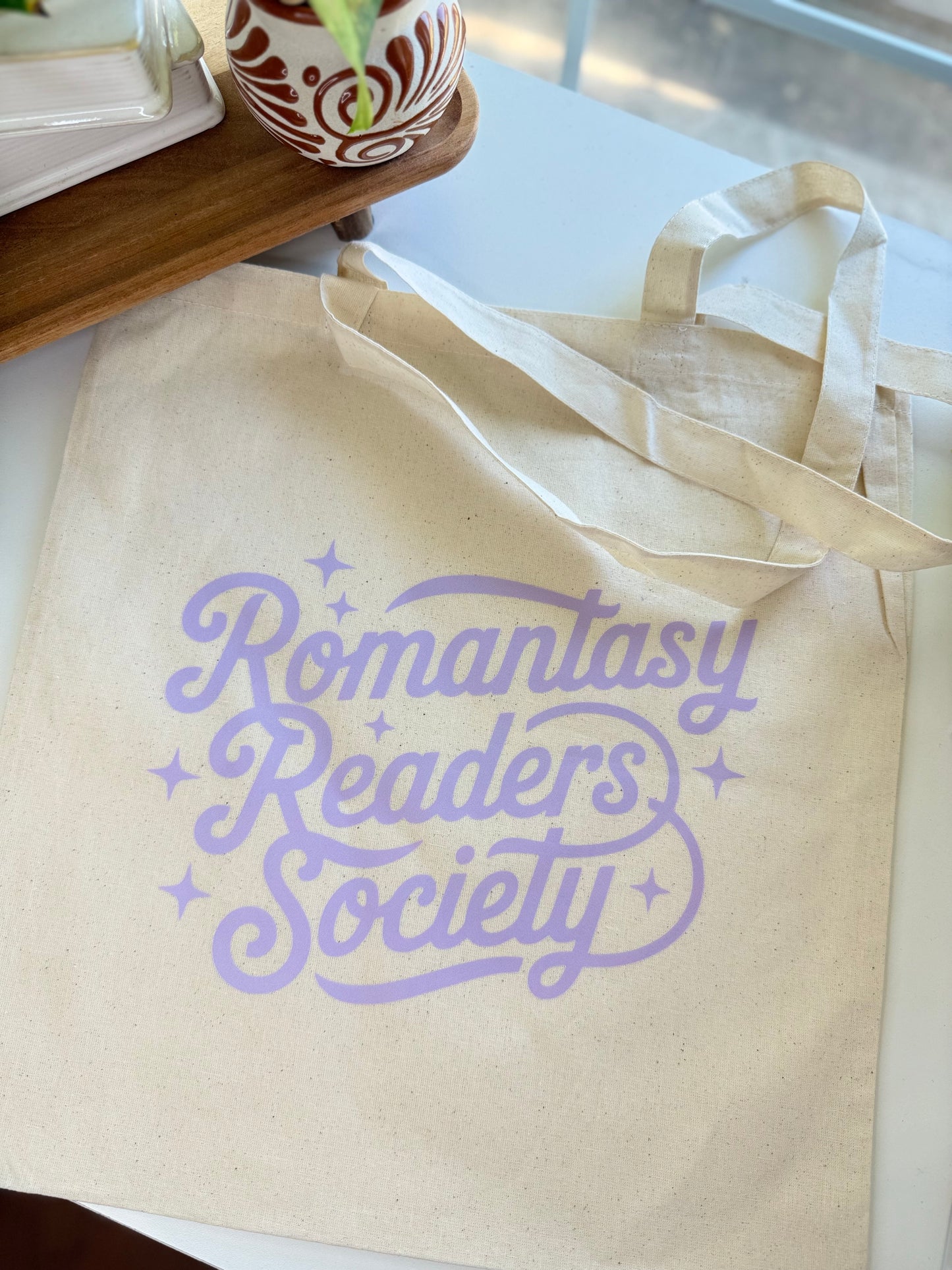 Romantasy Readers Society Tote Bag