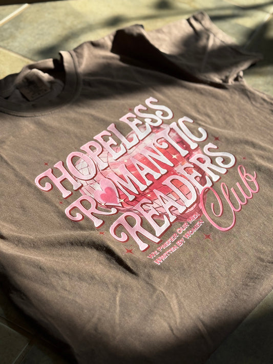 Hopeless Romantic Readers Club Tee