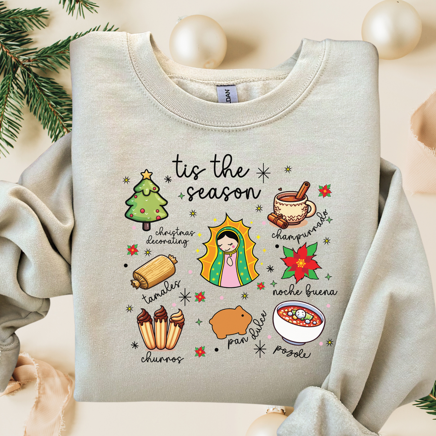 Tis the Season Navidad Sweatshirt