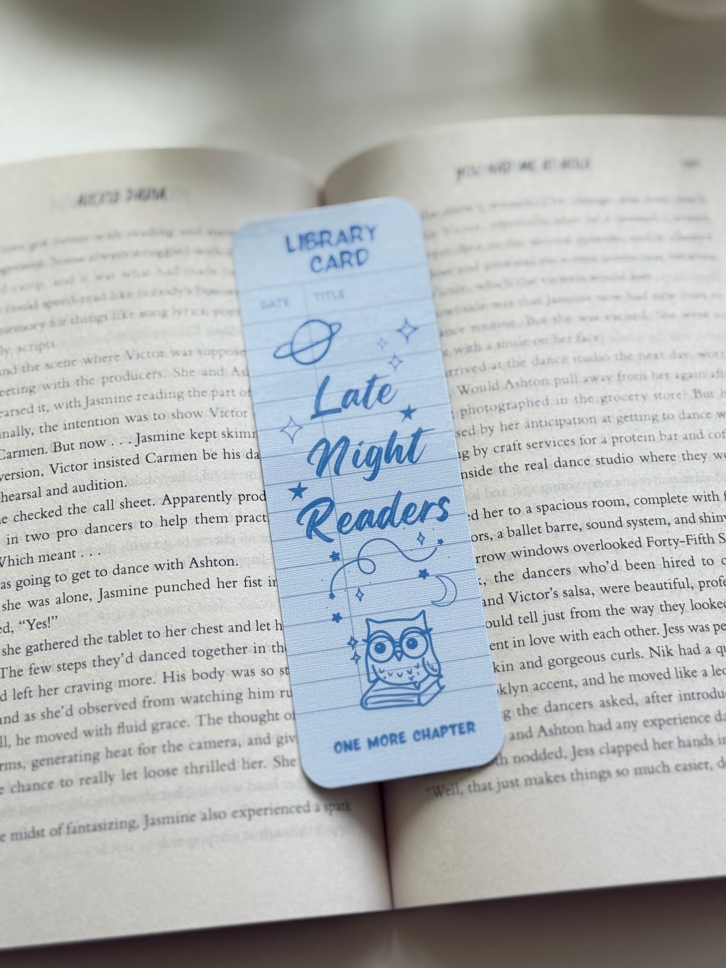 Library Card Bookmarks