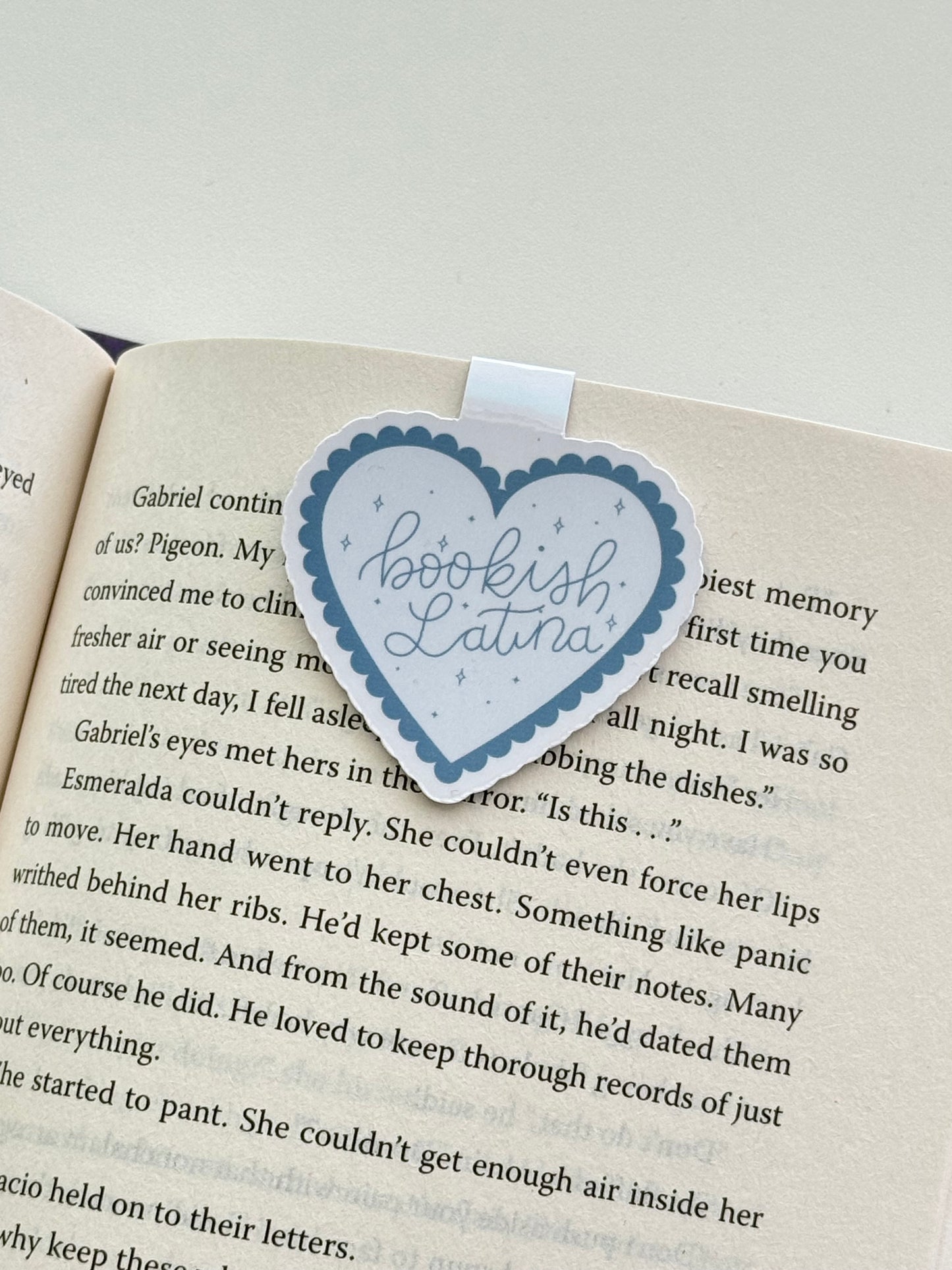 Bookish Latina Magnetic Bookmark