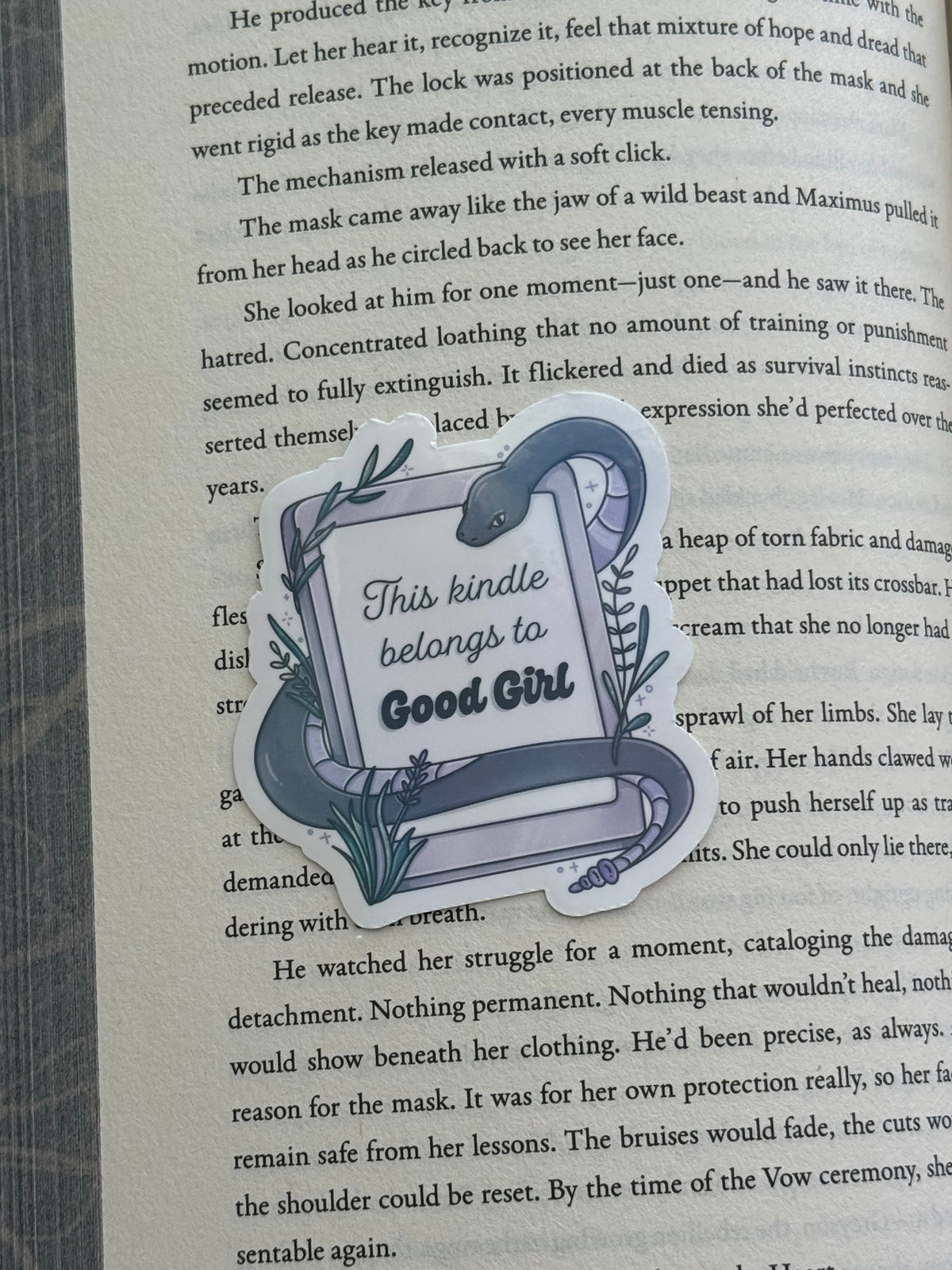 This Kindle belongs to a Good Girl