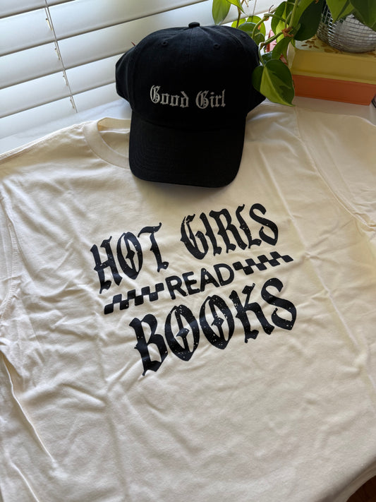 PREORDER Hot Girls Read Books Cropped