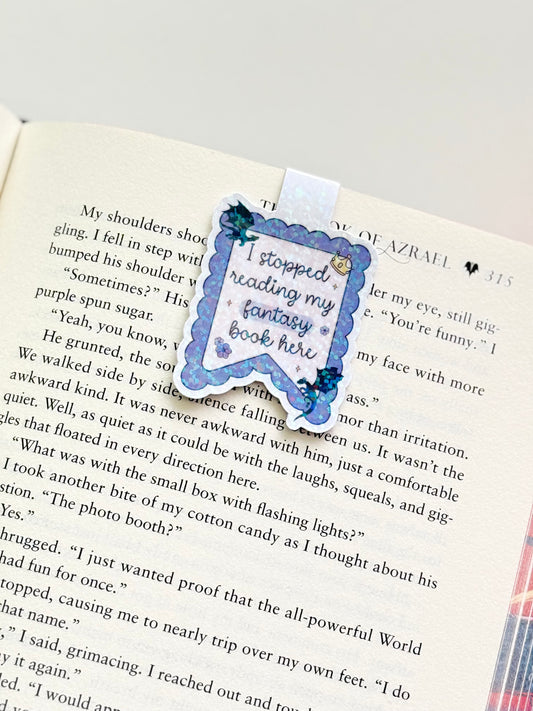 Bookish Magnetic Bookmarks
