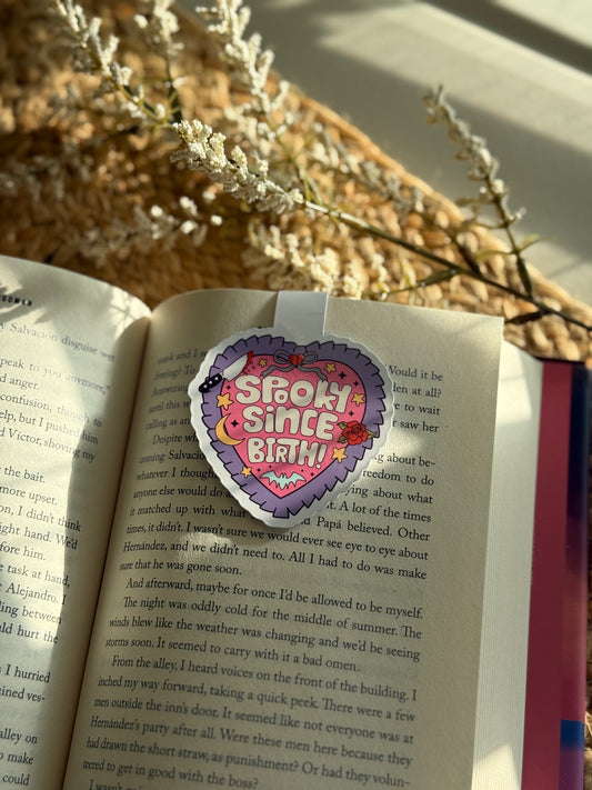 Spooky Since Birth Magnetic Bookmark
