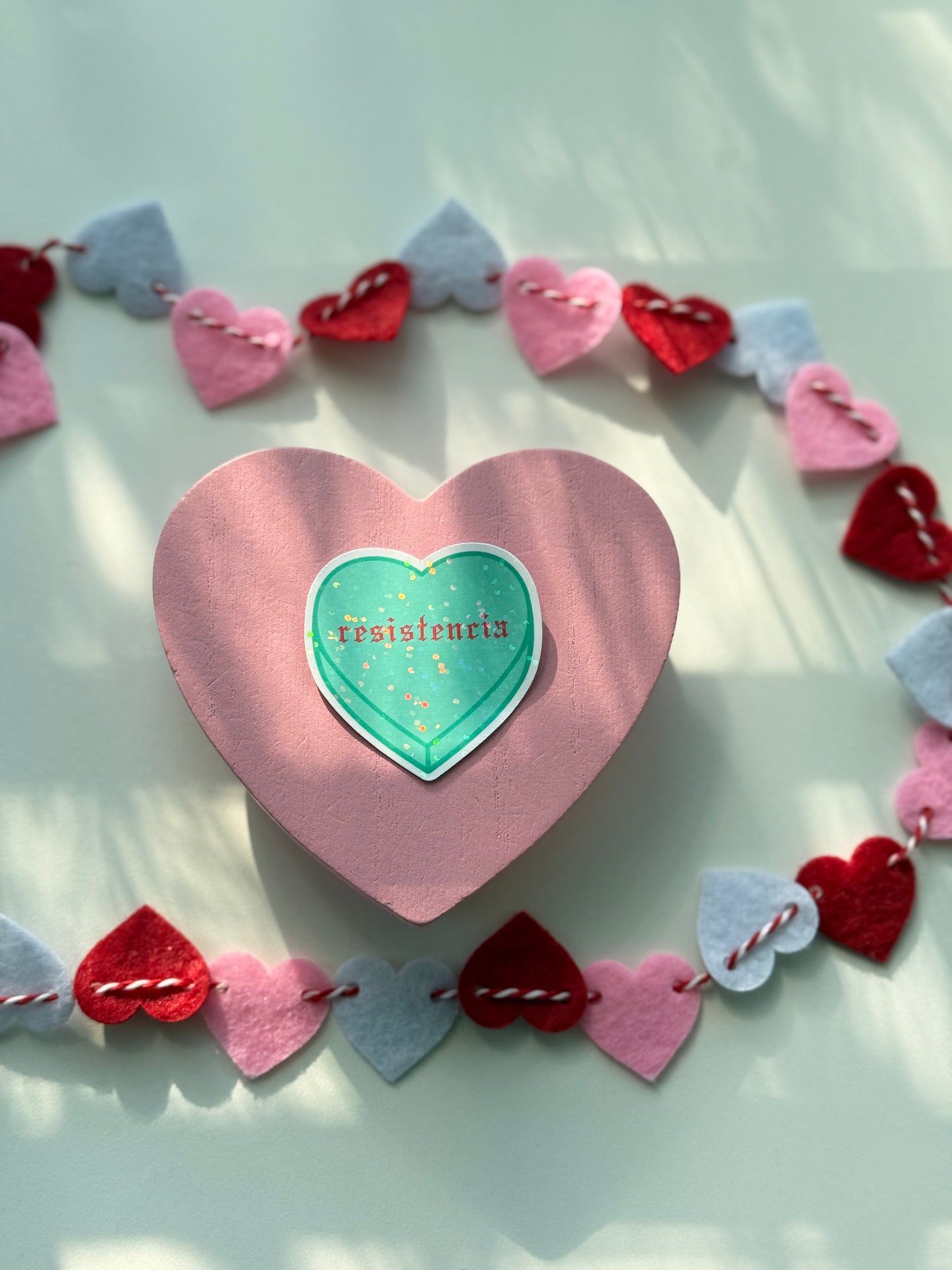 Resistencia Hearts – Holographic Sticker Set